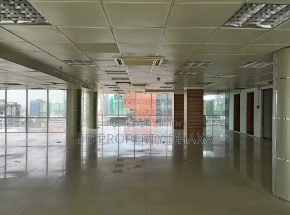 8000sqft Luxury central A c Commercial Newly Building rent in Gulshan Av in Gulshan