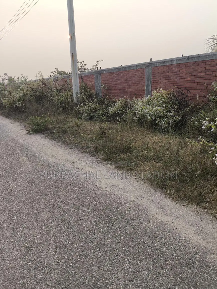 Sector: 17, South face 75 ft road, 3 katha plot for sale in Purbachal. in Purbachal