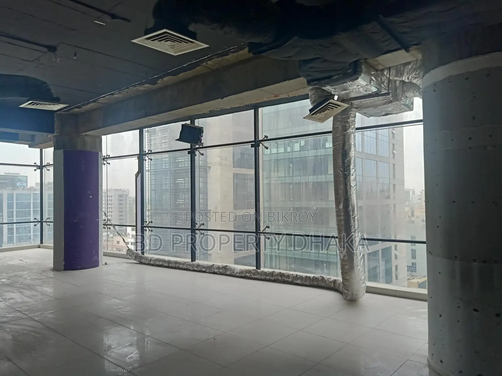 7810 Sqft Open Commercial Space Rent In Banani in Banani
