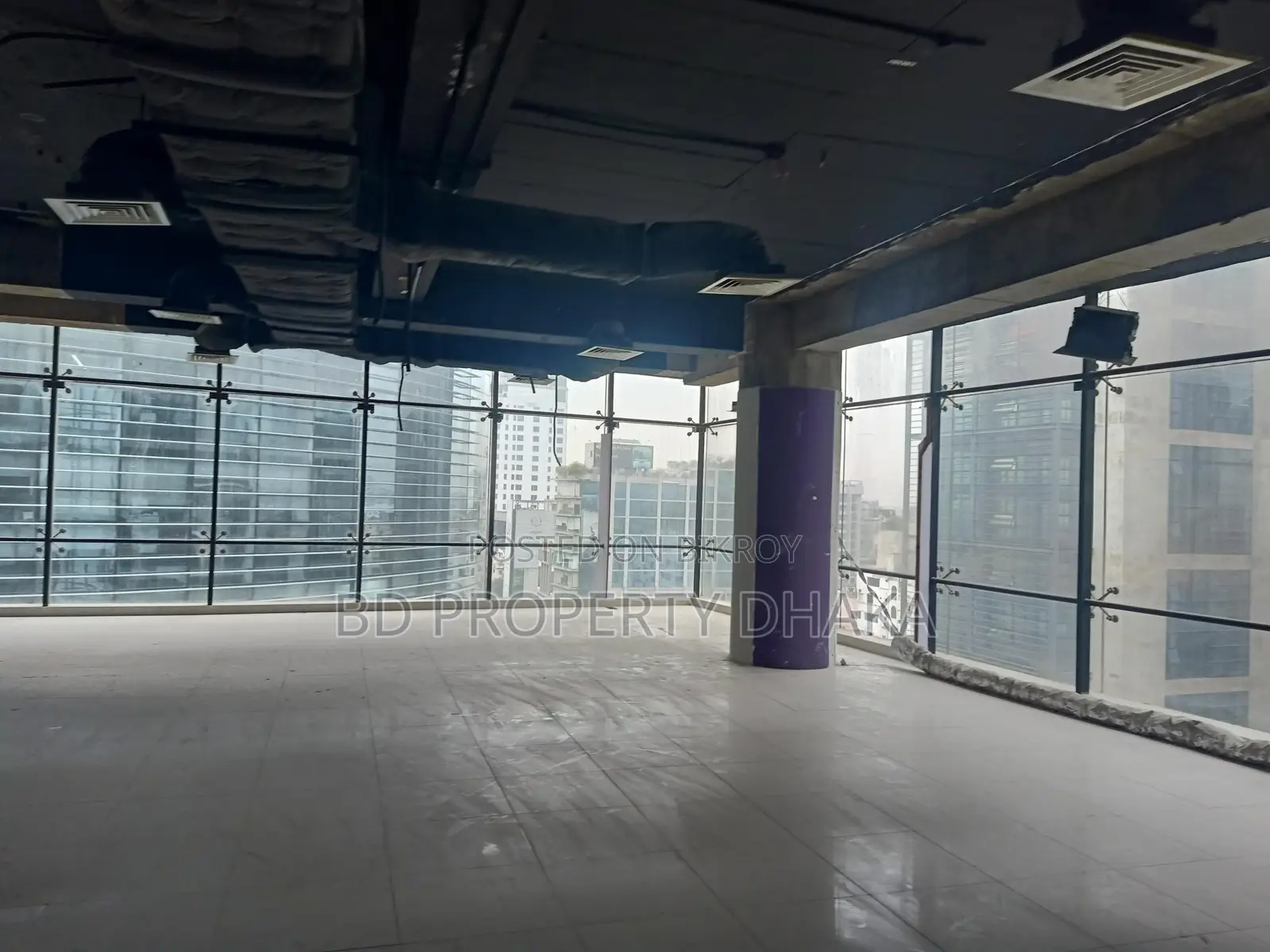 7810 Sqft Open Commercial Space Rent In Banani in Banani