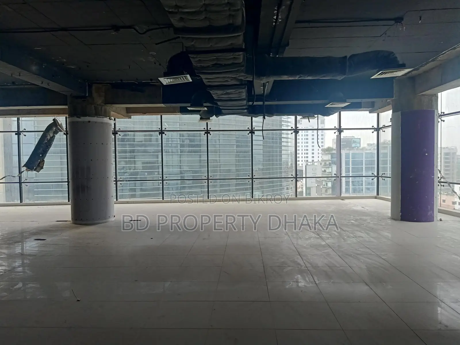 7810 Sqft Open Commercial Space Rent In Banani in Banani