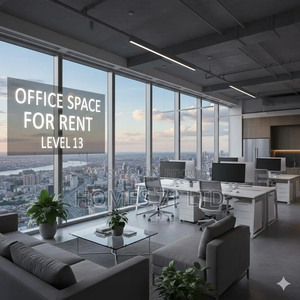 Office Space for Rent at Level 13 view in Dhaka