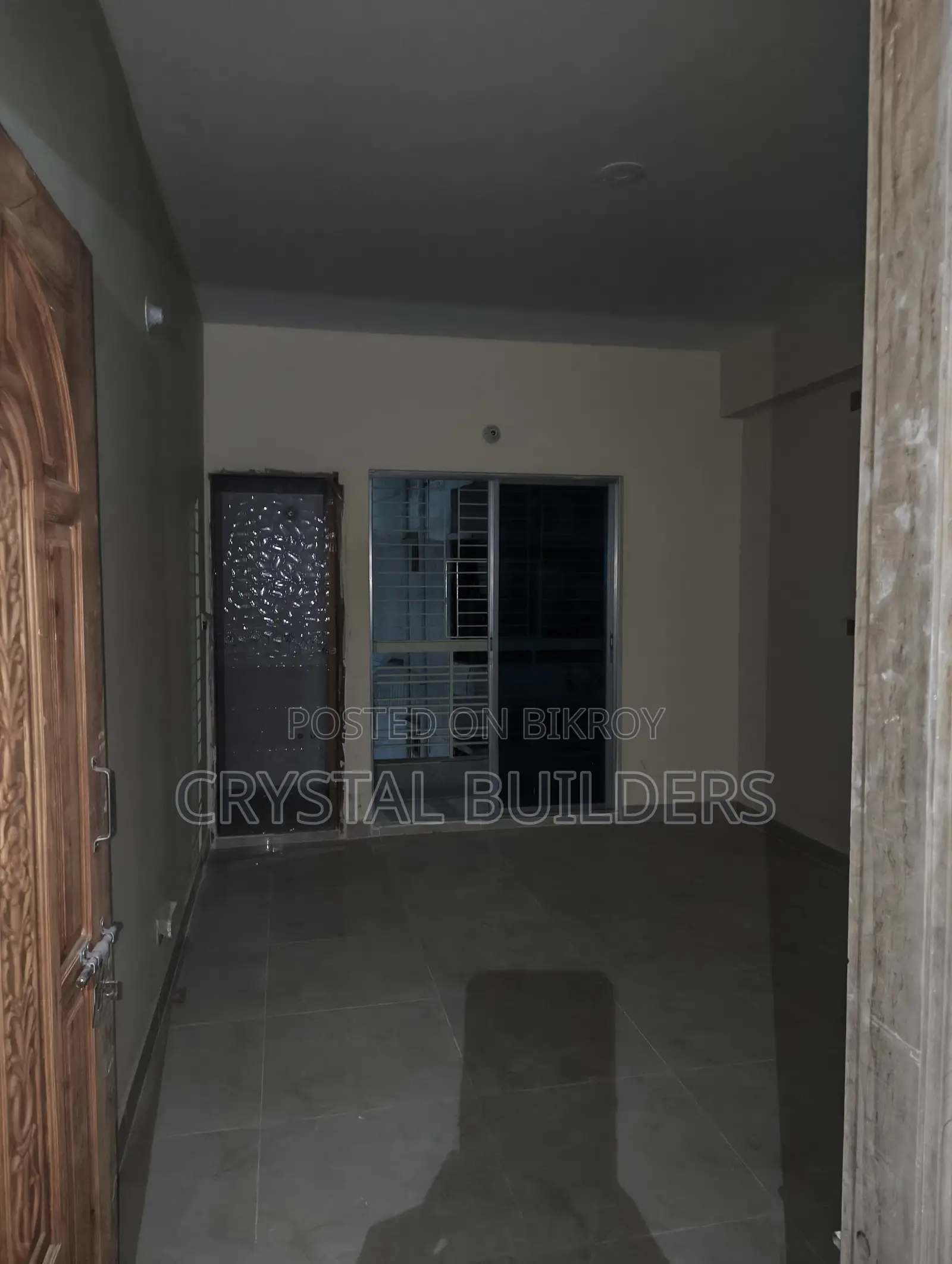 Four-bedroom, three-bathroom ready-to-move flat for sale on Kazibari Road. in Banasree