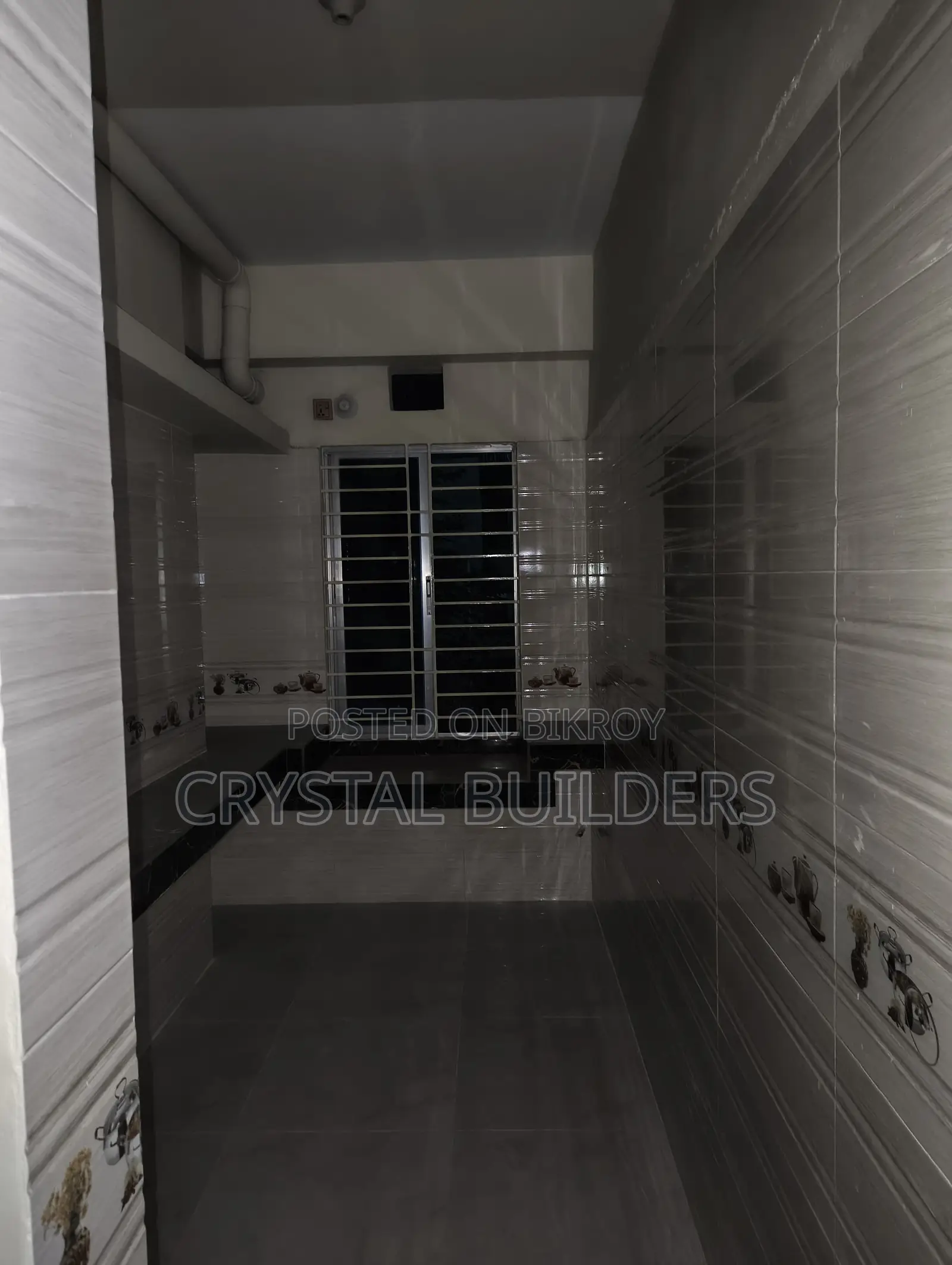 Four-bedroom, three-bathroom ready-to-move flat for sale on Kazibari Road. in Banasree