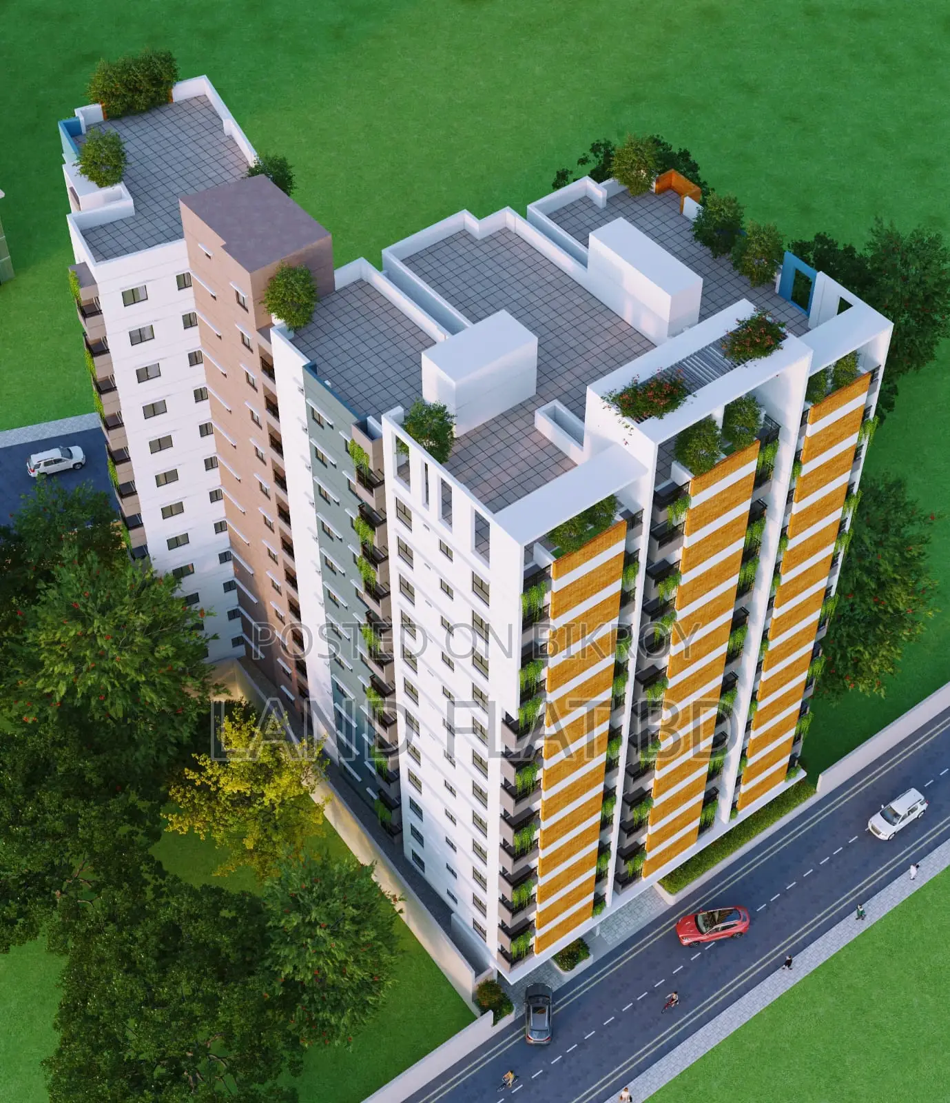 ON GOING FLAT FOR SALE @ 1500 SFT 4TH FLOOR in Dhanmondi