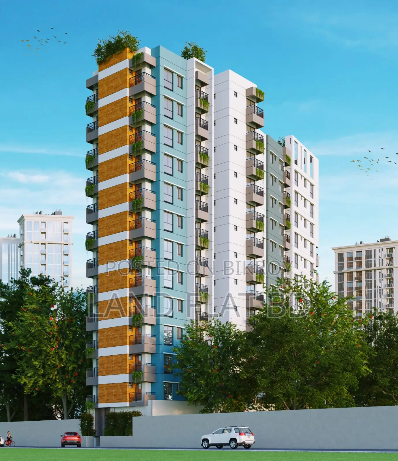 ON GOING FLAT FOR SALE @ 1500 SFT 4TH FLOOR in Dhanmondi