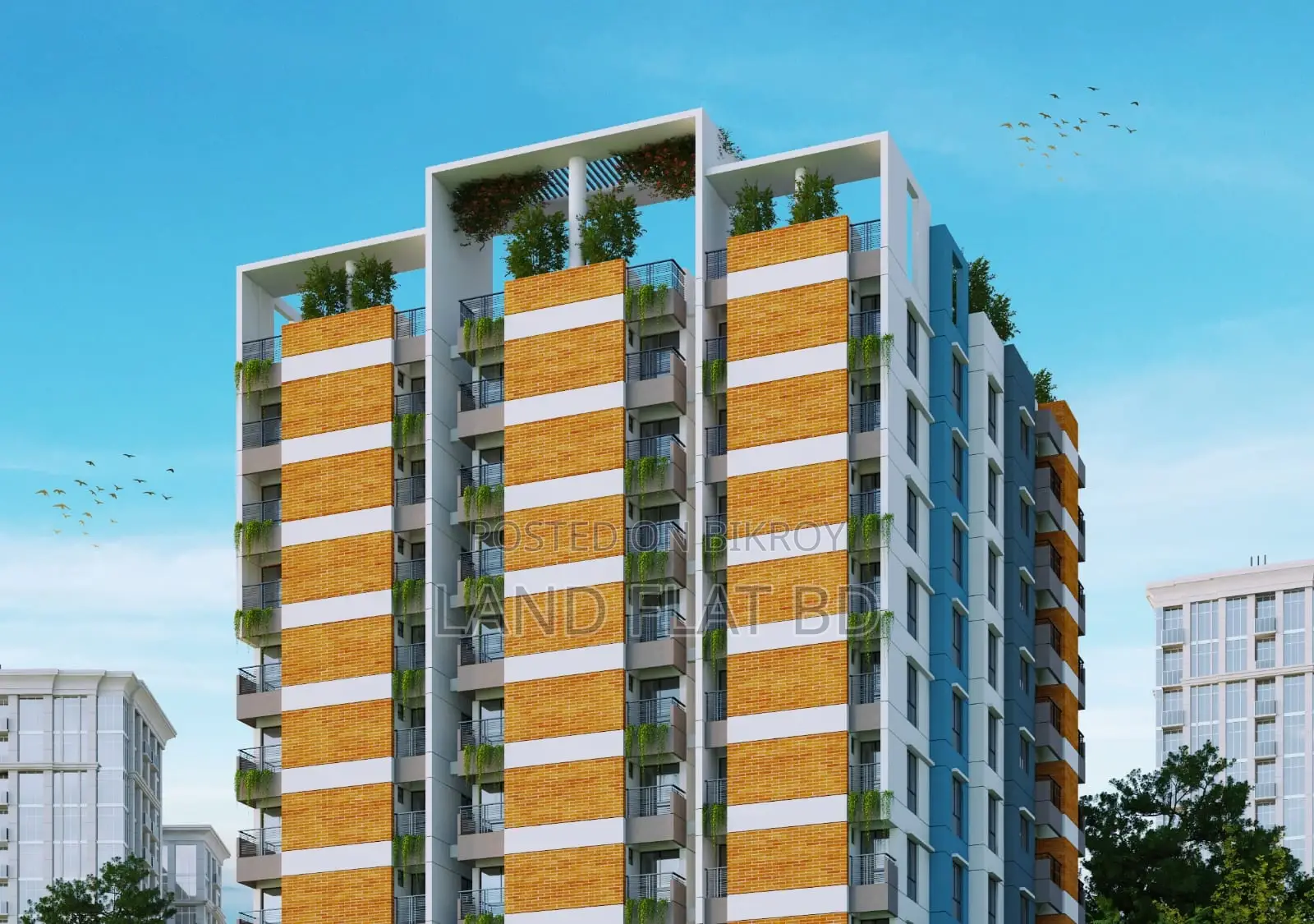 ON GOING FLAT FOR SALE @ 1500 SFT 4TH FLOOR in Dhanmondi