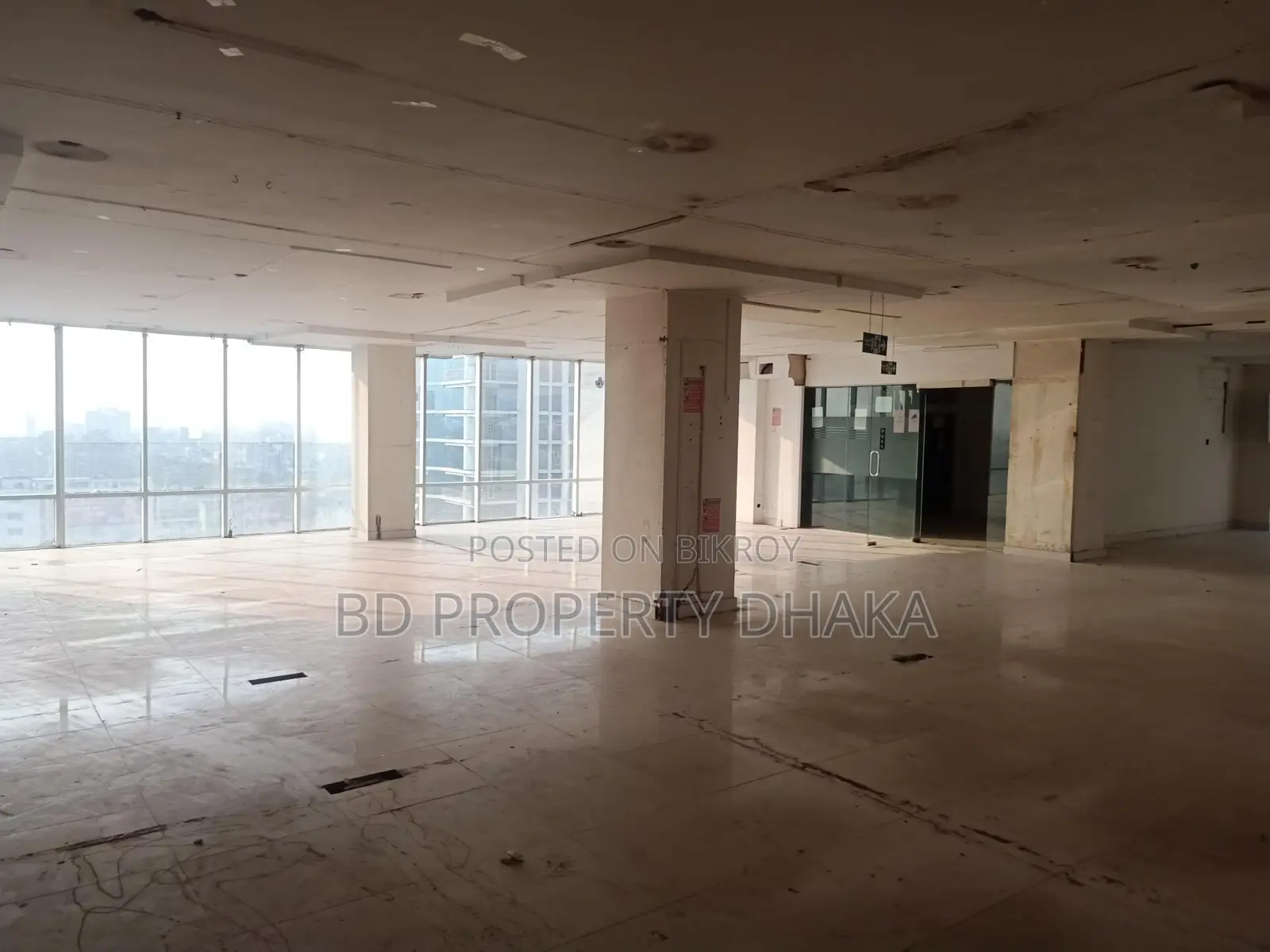 7800 Sqft Open Commercial Space Rent in Mohakali in Mohakhali