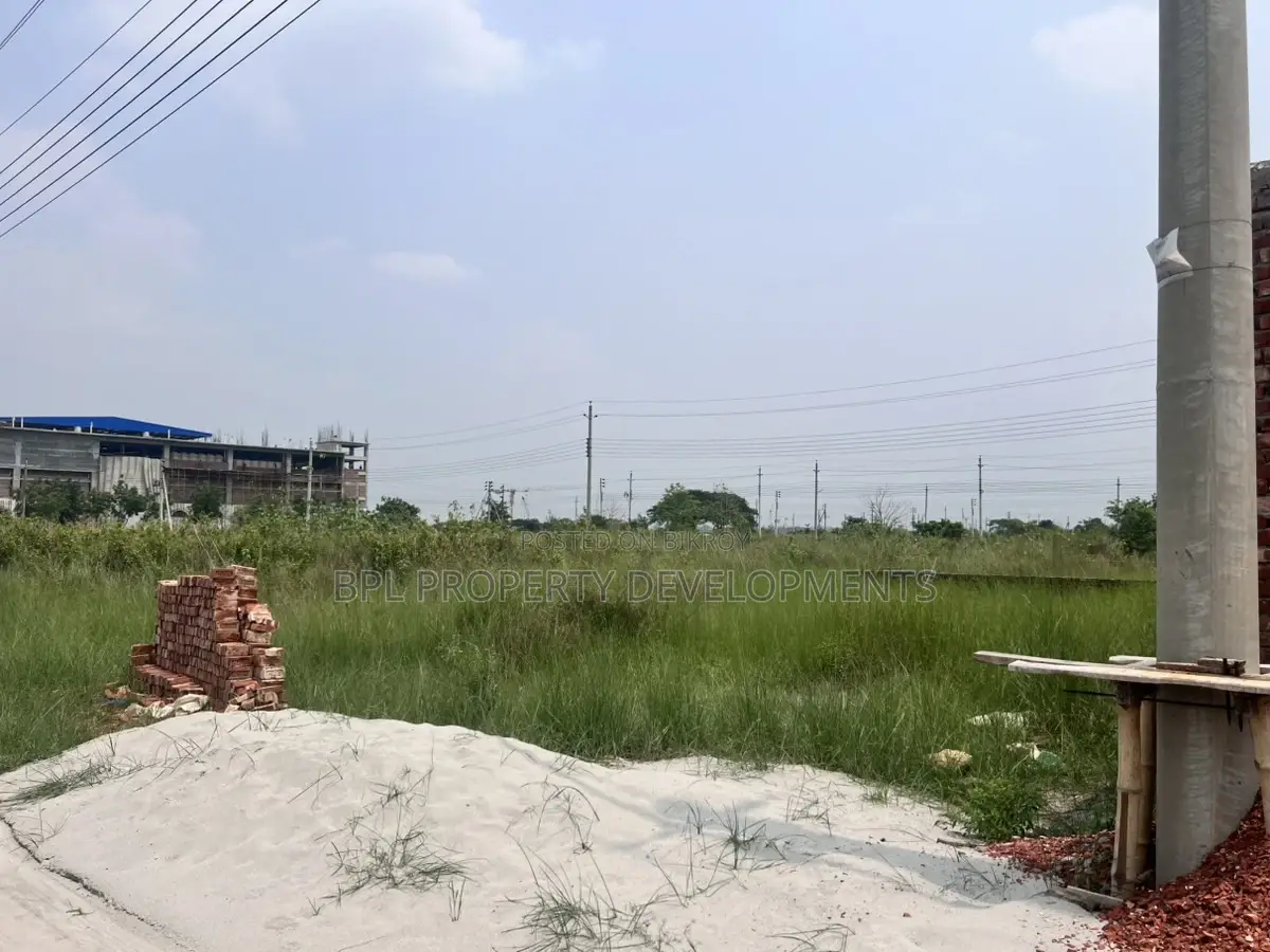 CORNER PLOT⛔️ P EXTENSION⛔️⛔️5 KATHA ⛔️40/40 ft road in Basundhara