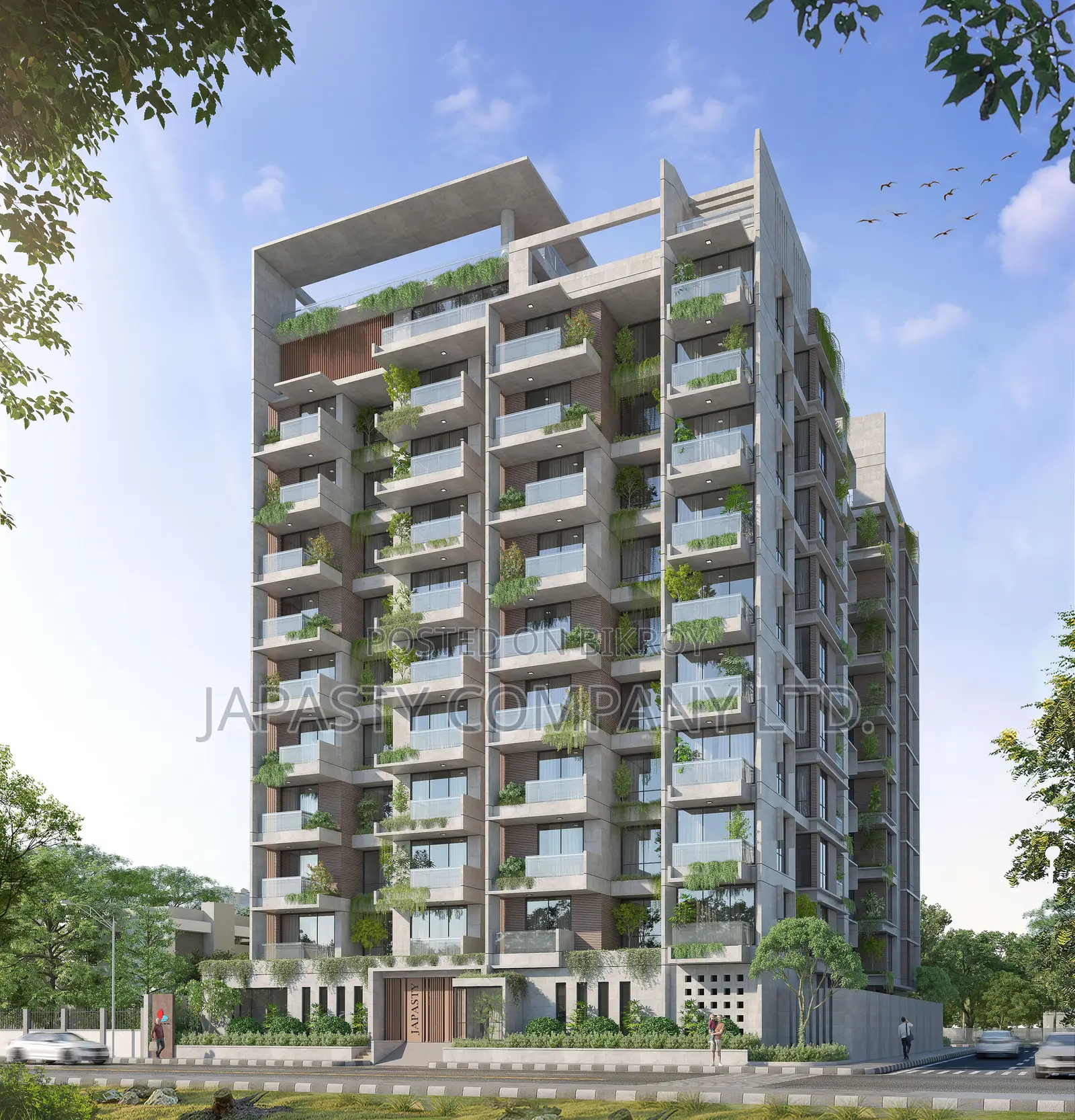 Four-room premium apartment on a corner plot in Bashundhara... in Basundhara