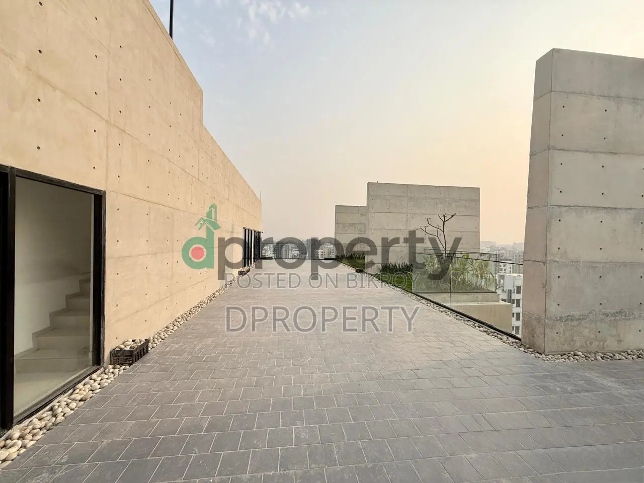 2680 SFT Brand New Edison Developer Flat Rent at 5th floor in Basundhara