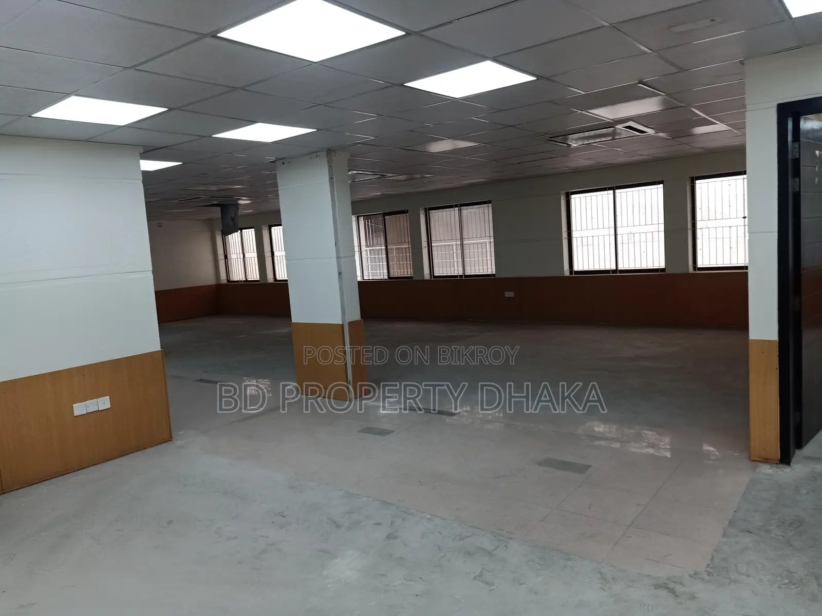3000 Sqft Open Commercial property rent in Gulshan in Gulshan