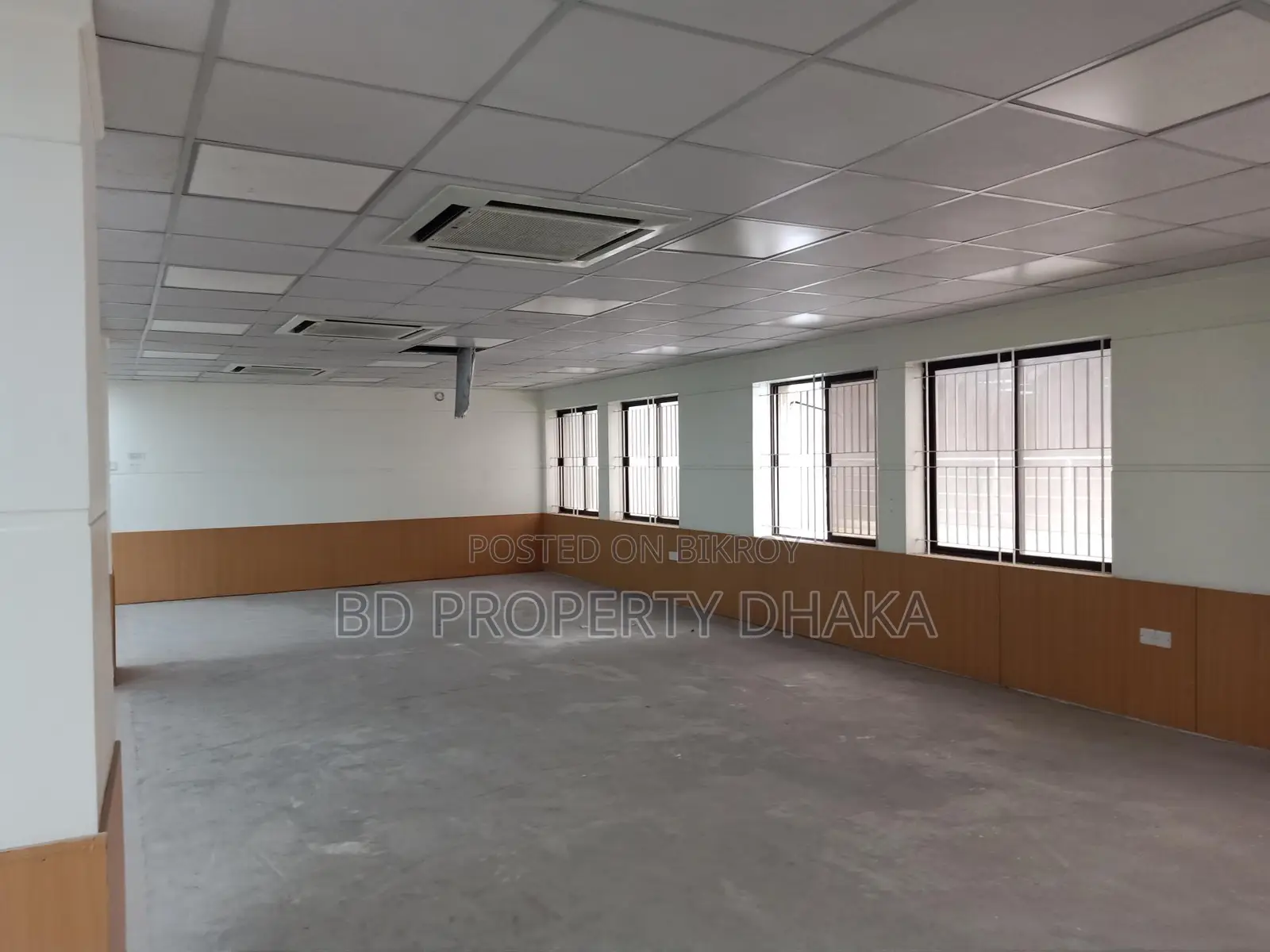 3000 Sqft Open Commercial property rent in Gulshan in Gulshan