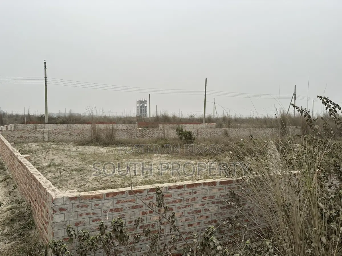 4 Katha Plot for Sale || Block-P North Facing in Basundhara