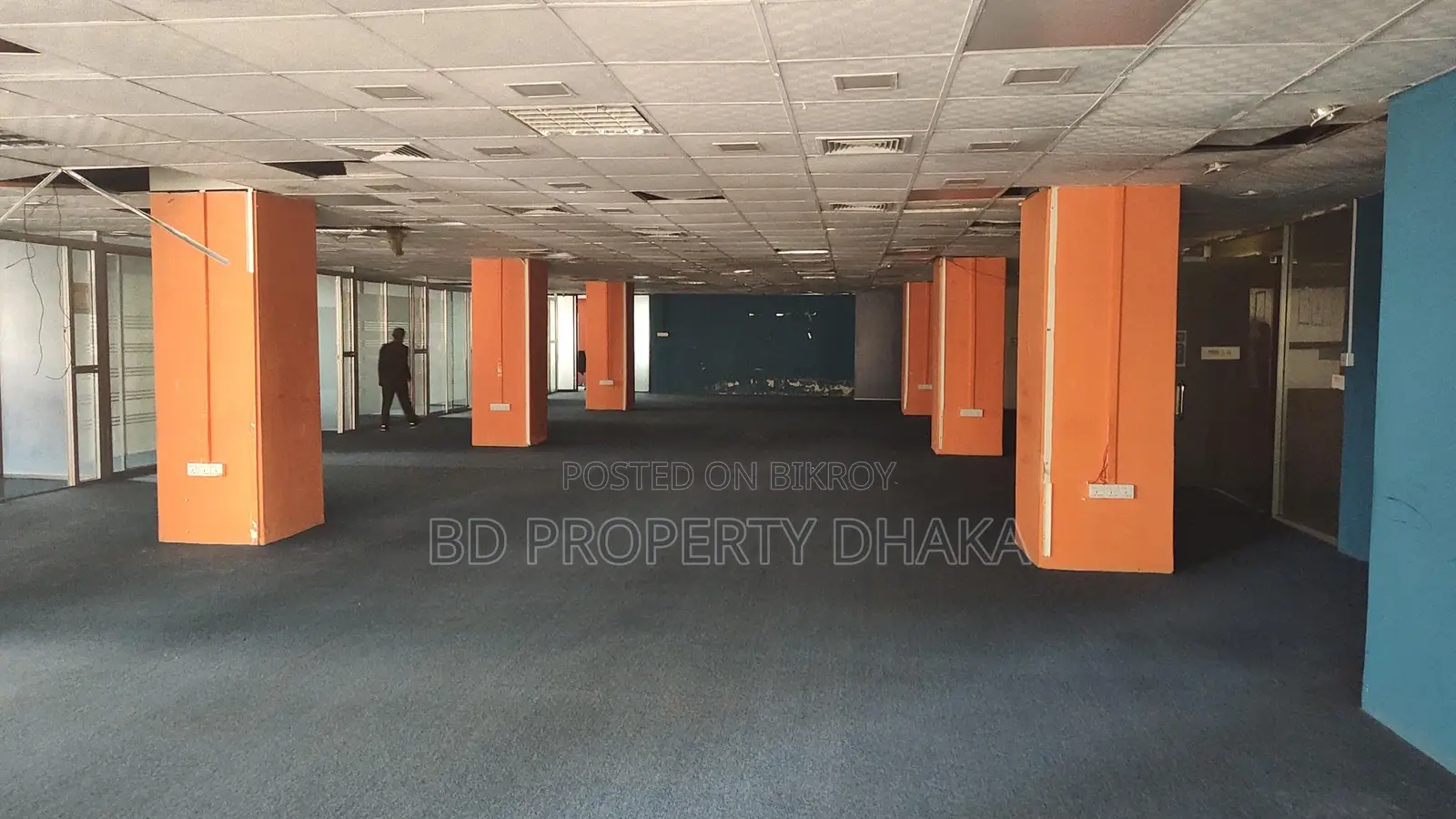 12500 Sqft Open Commercial Space Rent in Mohakali Avenue in Mohakhali