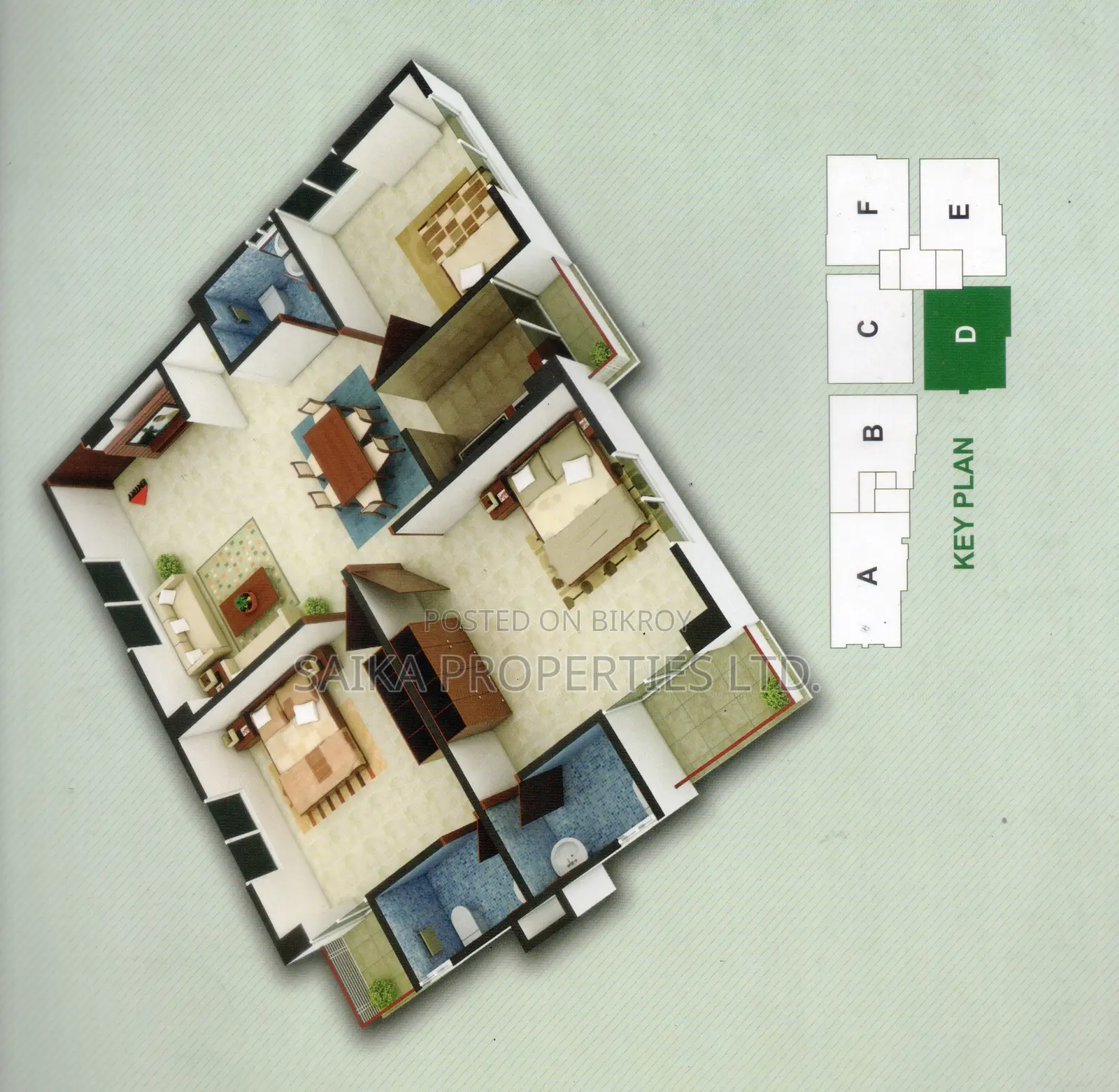 1350 sq ft Space Flat Nearly Ready | Fast Handover Facility in Mirpur
