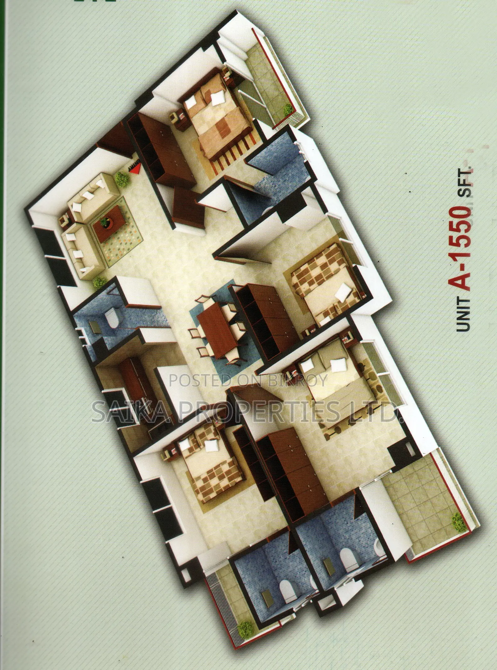 Nearly Ready | 1550 sq ft Wide Premium Flat Limited Units in Mirpur