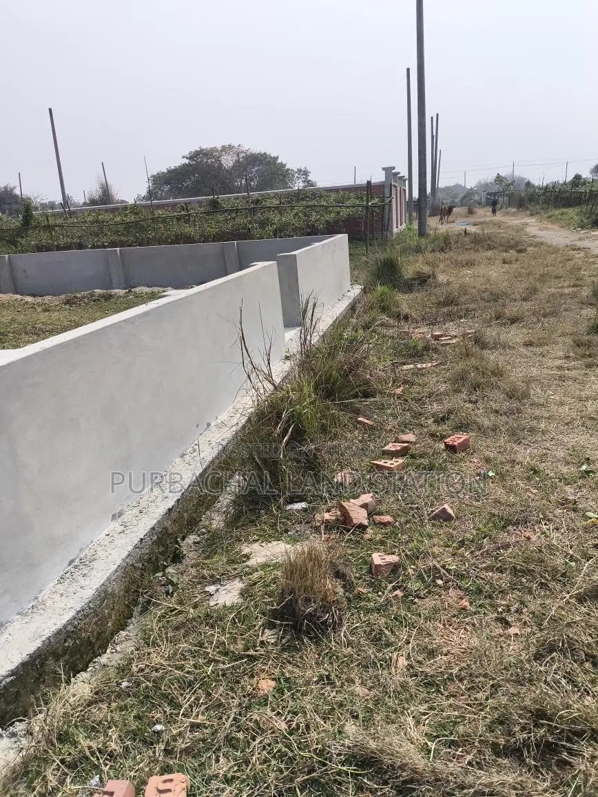 East-North Corner 5 Katha Plot for Sale in Sector 28, Purbachal in Purbachal