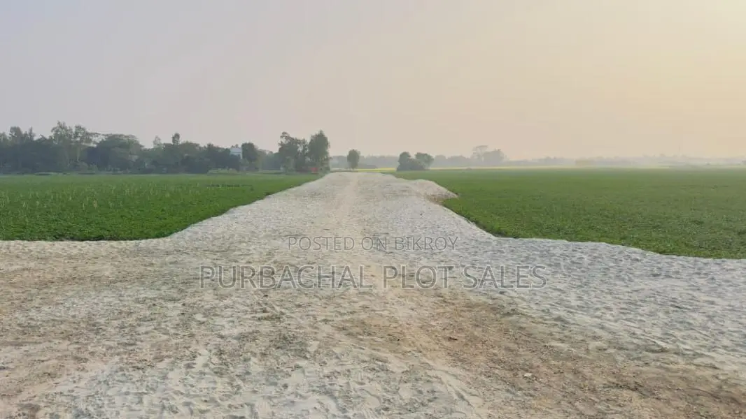 Buy a plot today by observing the development trend. Birtara City. in Dhaka