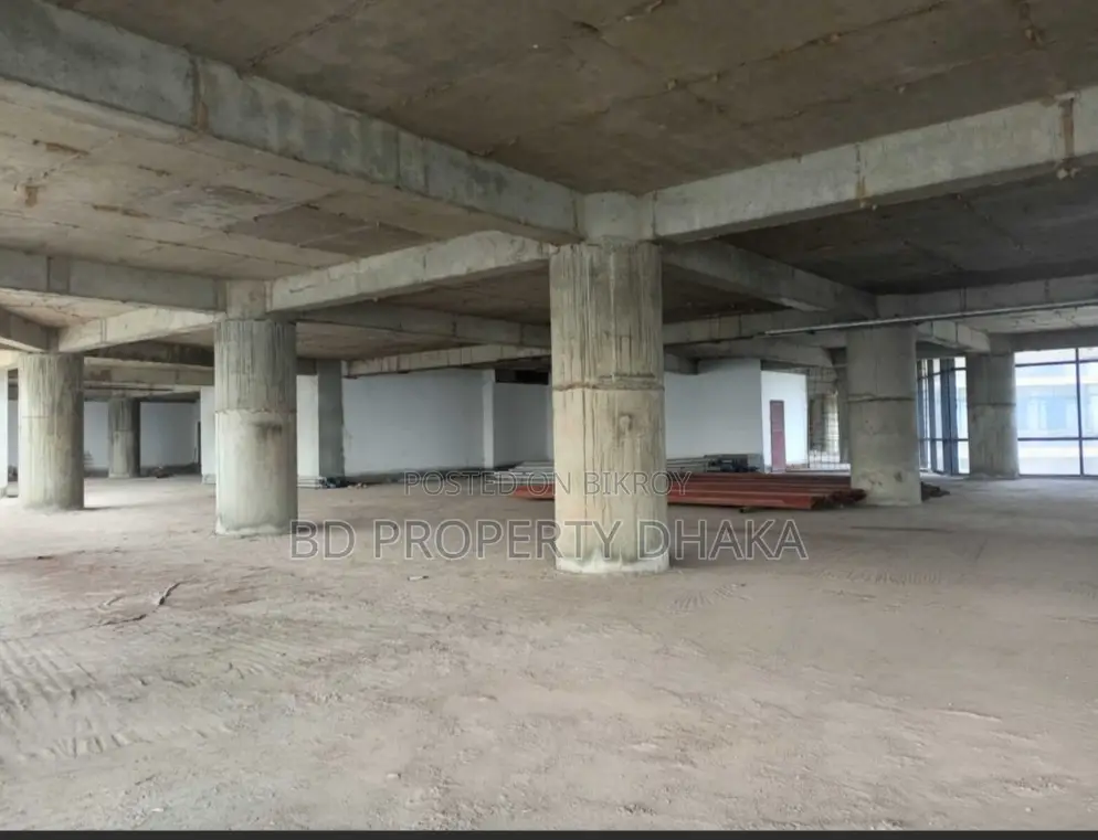9000 Sqft Open Commercial property rent in Gulshan Avenue in Gulshan