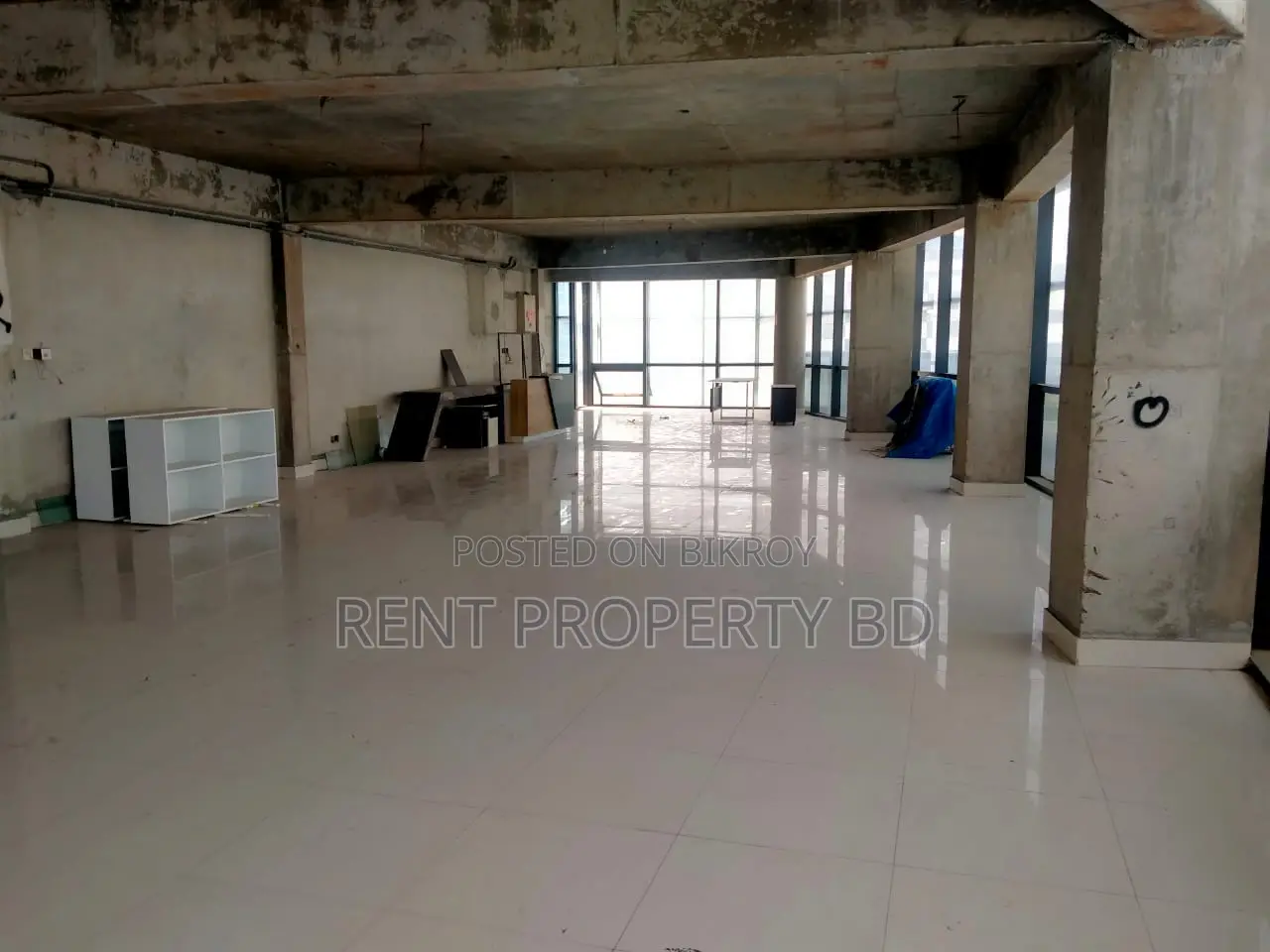 3700 sft commercial open office space rent in Gulshan in Gulshan