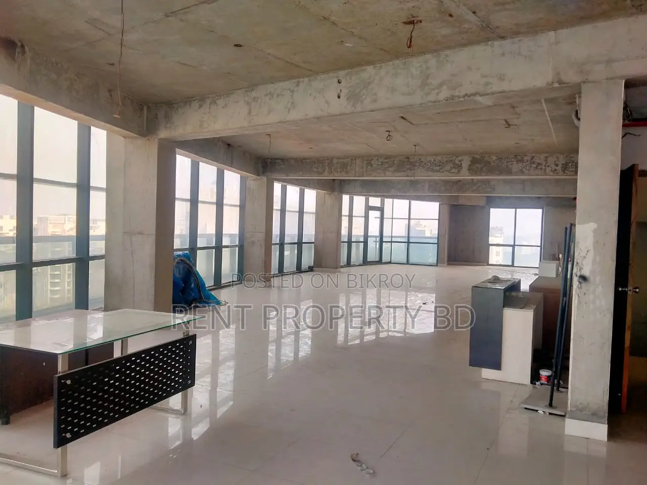 3700 sft commercial open office space rent in Gulshan in Gulshan