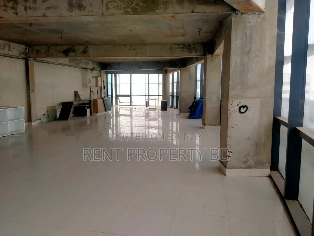 3700 sft commercial open office space rent in Gulshan in Gulshan