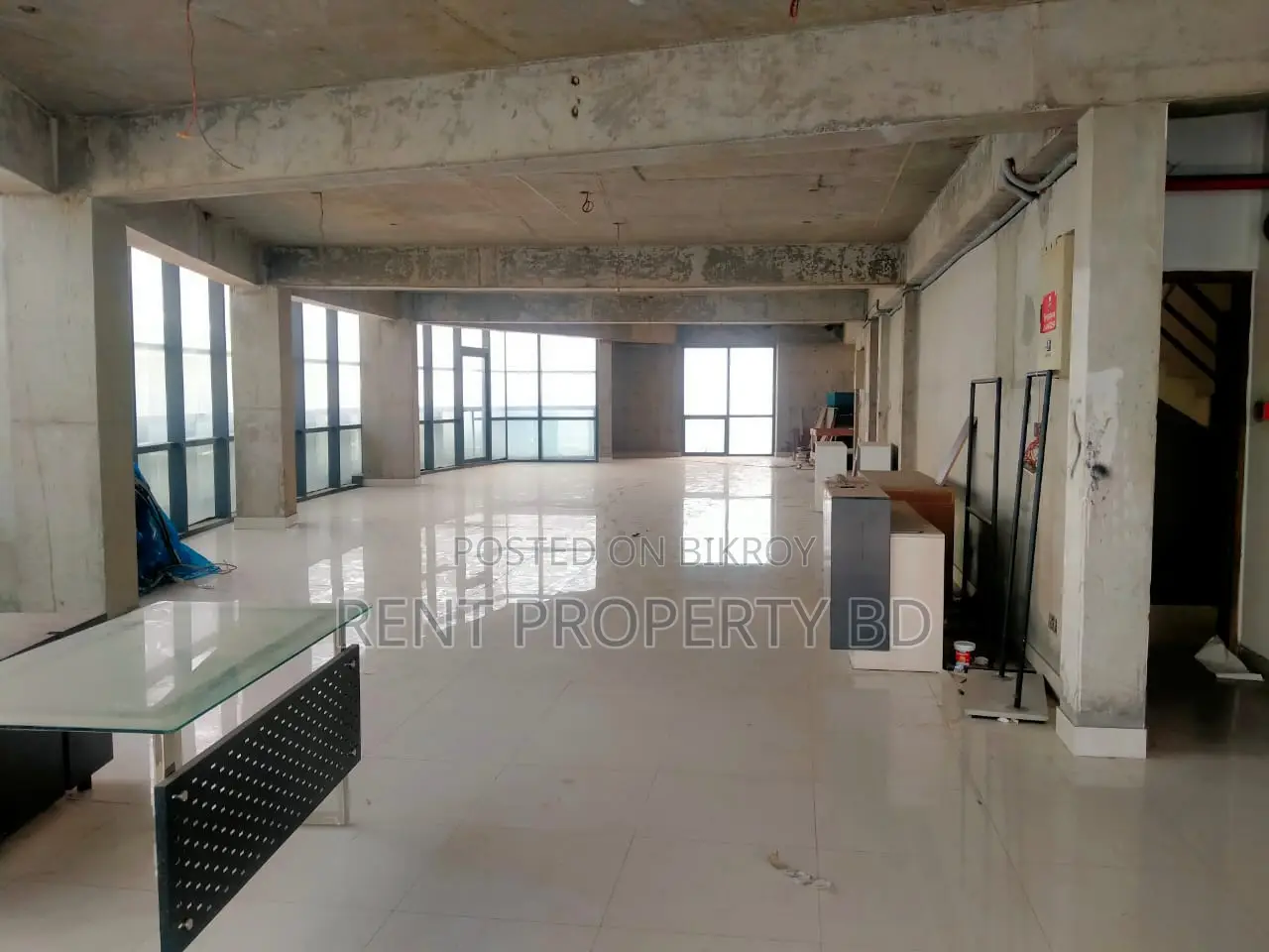 3700 sft commercial open office space rent in Gulshan in Gulshan