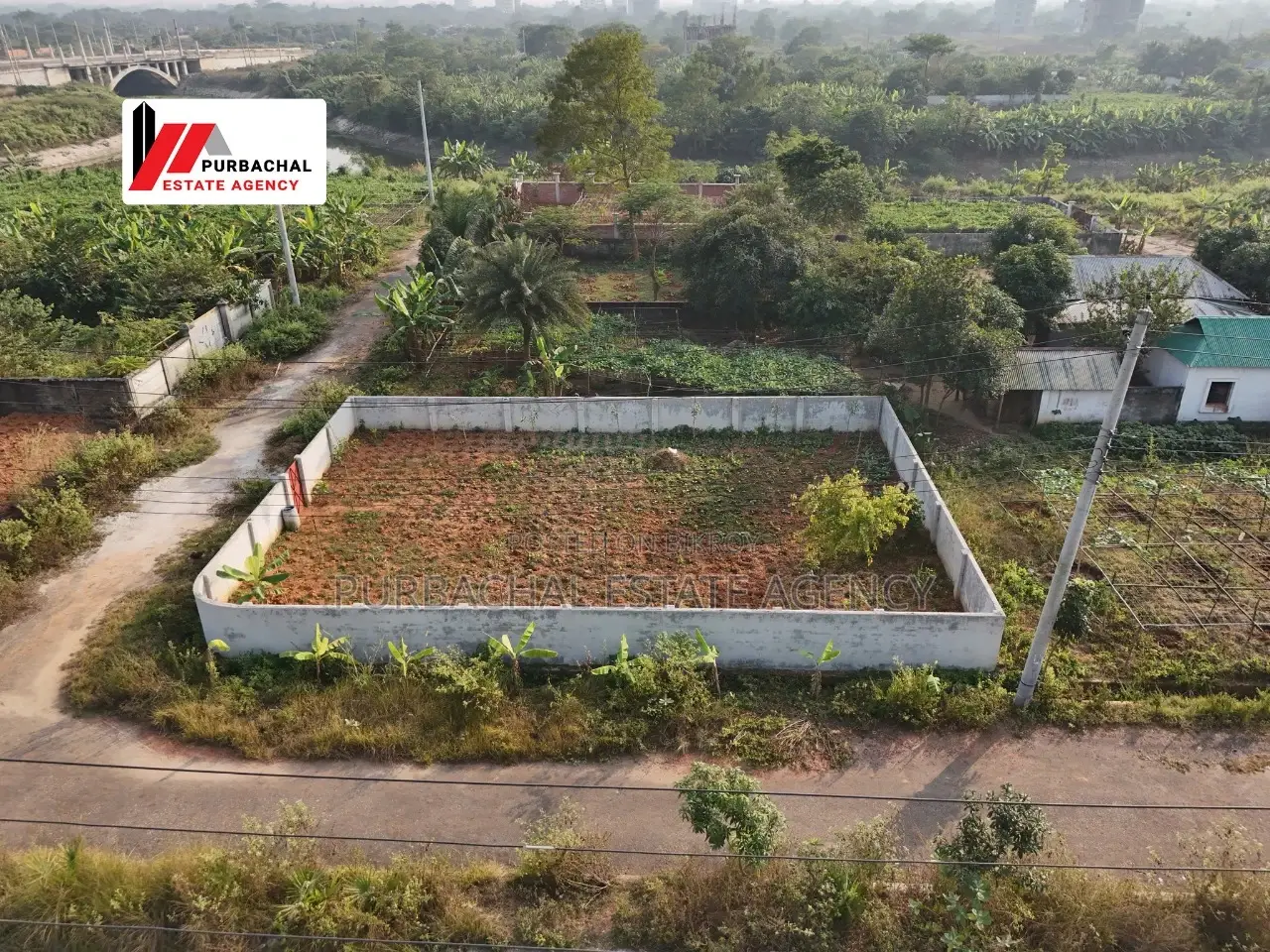 Front 54ft/75ft Corner, 10 Katha Plot in Sec#9 in Purbachal