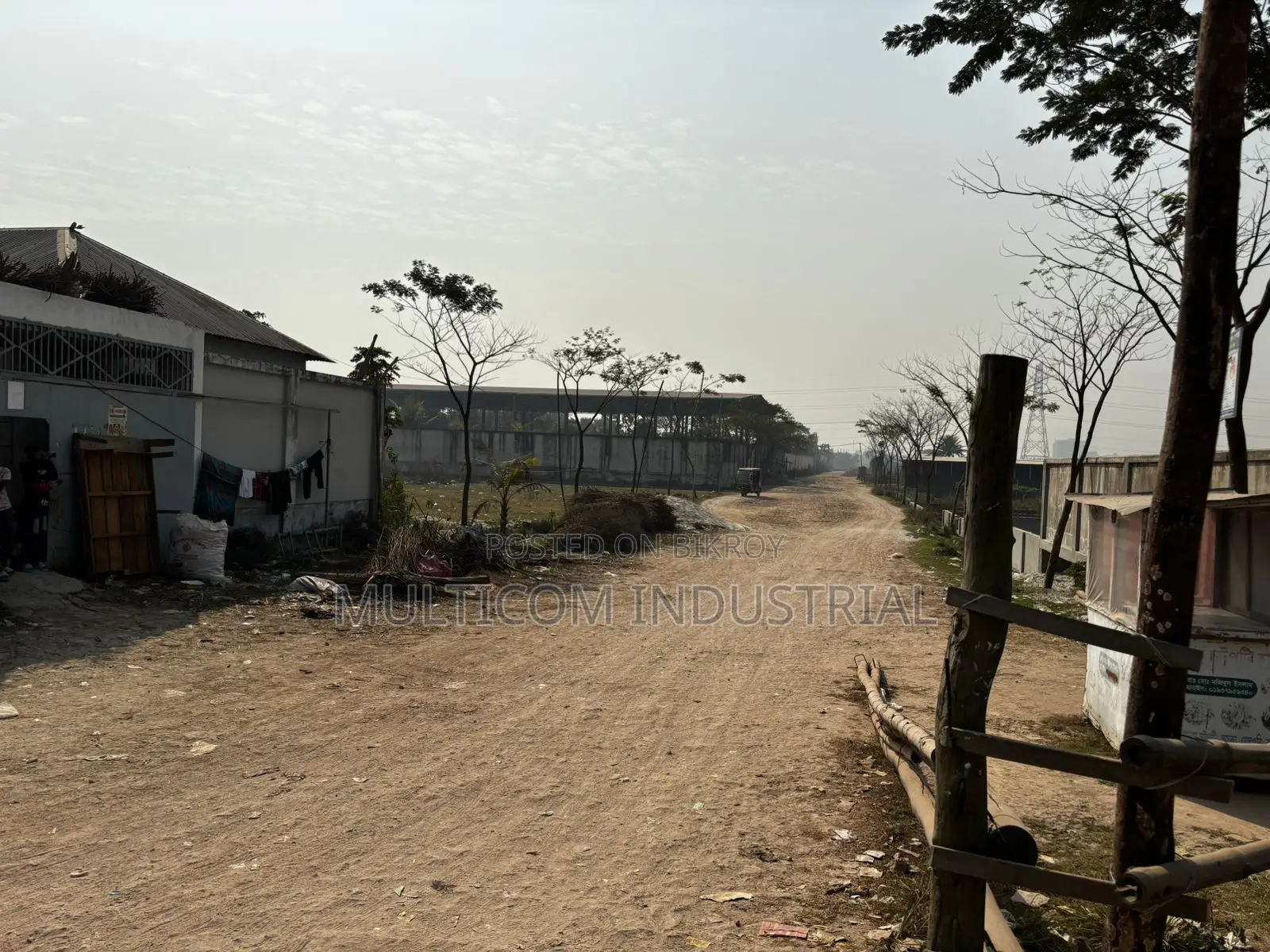56,000 sqft. under construction warehouse shed a Gazipur in Gazipur