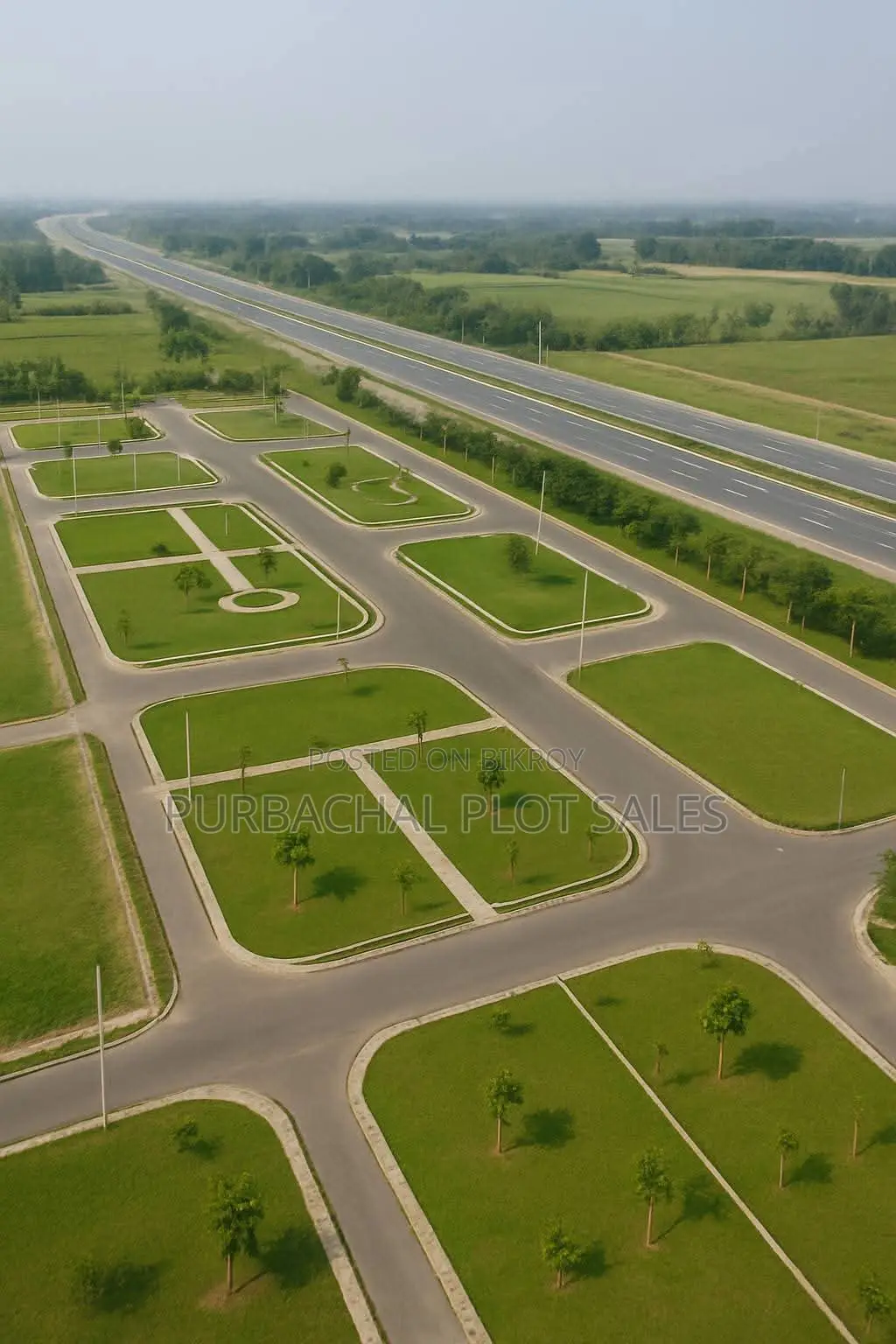 Plot allocation is ongoing at Tulip Valley Project. in Purbachal