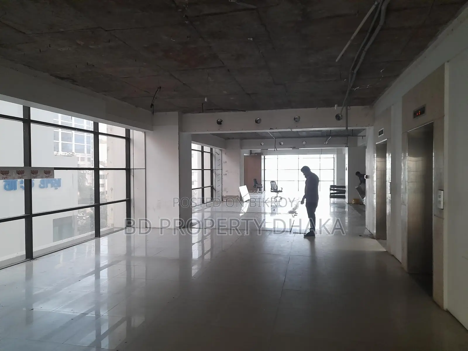 30000 Sqft Open New Building Commercial Space for Rent in Gulshan Avenue in Gulshan