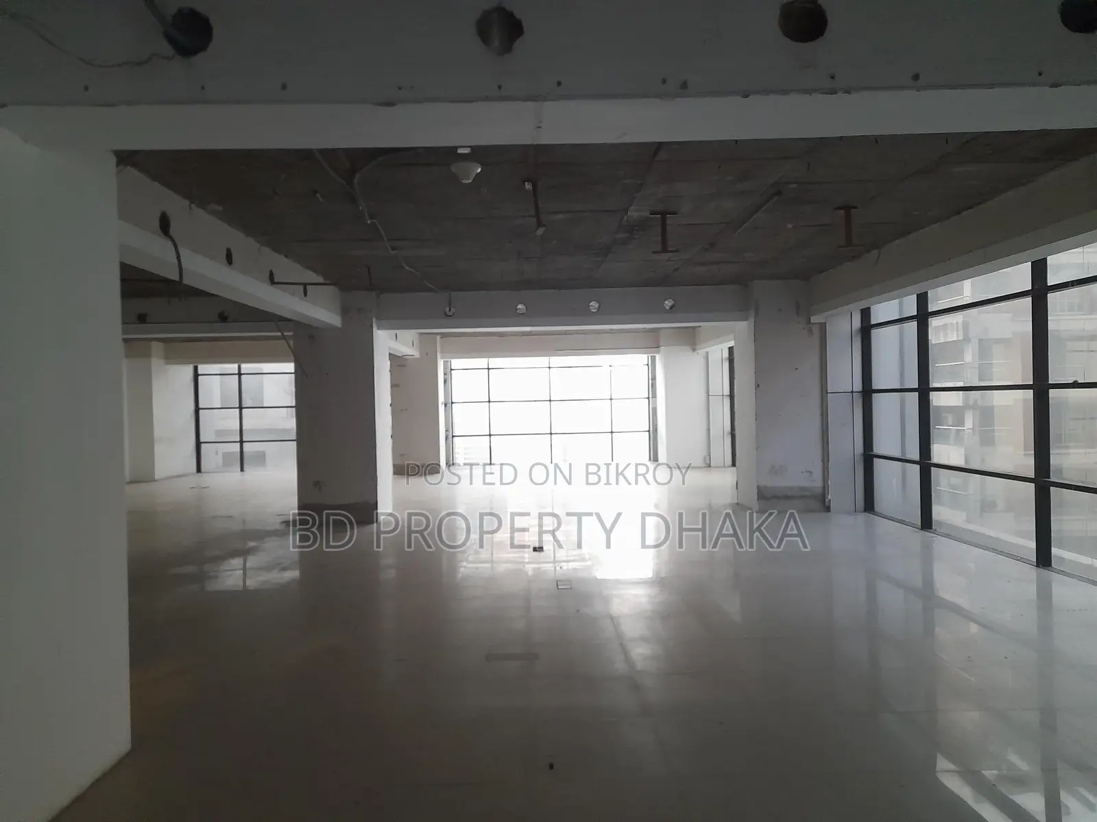 30000 Sqft Open New Building Commercial Space for Rent in Gulshan Avenue in Gulshan