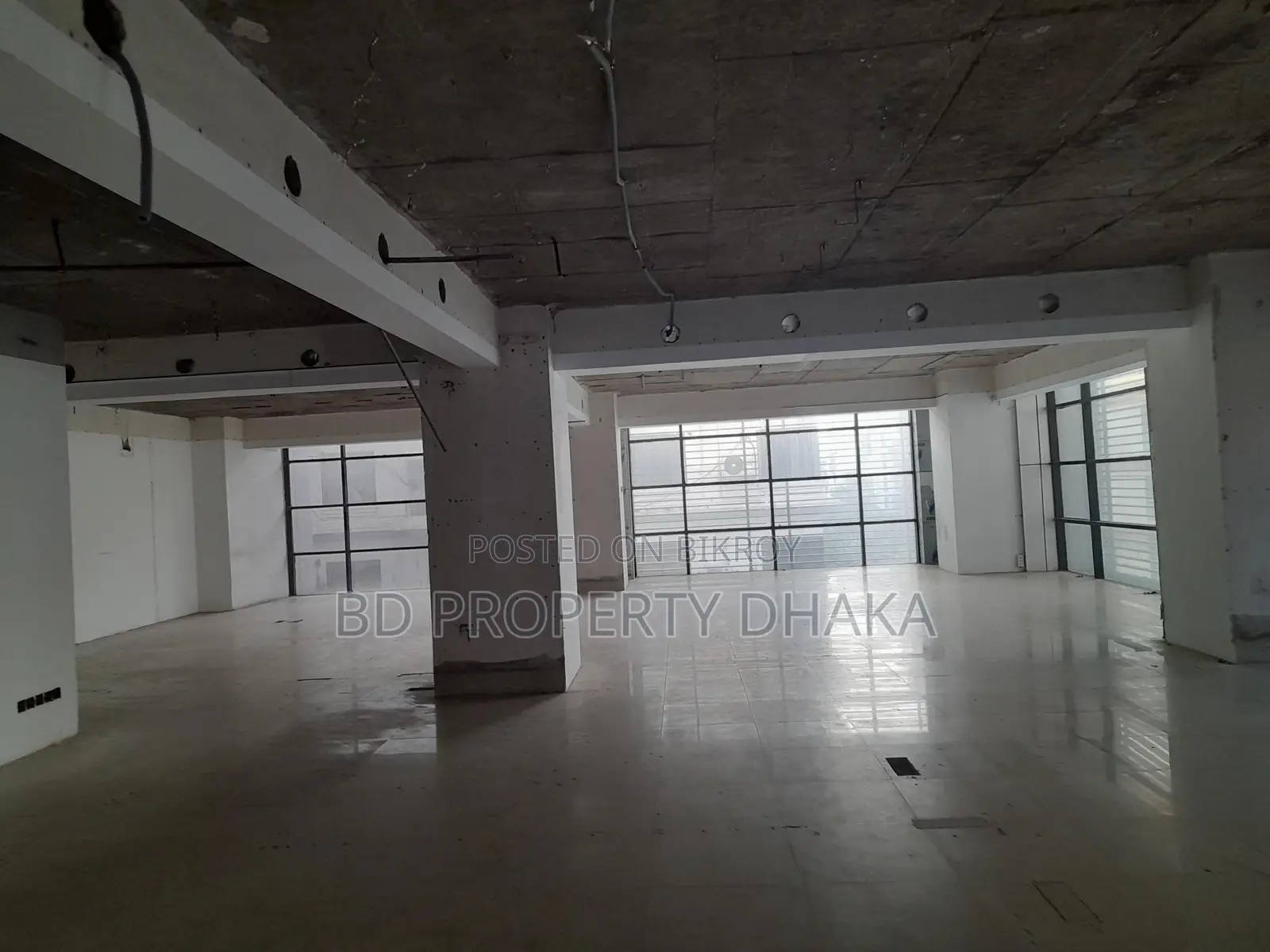 30000 Sqft Open New Building Commercial Space for Rent in Gulshan Avenue in Gulshan