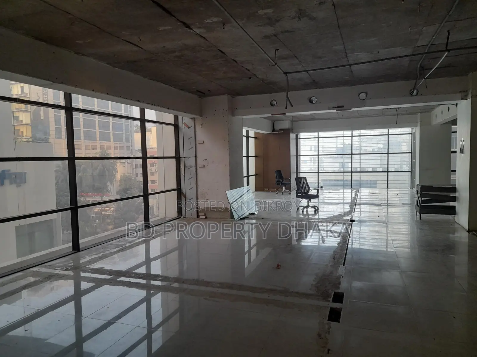30000 Sqft Open New Building Commercial Space for Rent in Gulshan Avenue in Gulshan