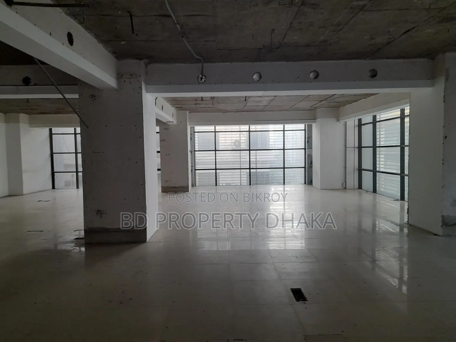 30000 Sqft Open New Building Commercial Space for Rent in Gulshan Avenue in Gulshan