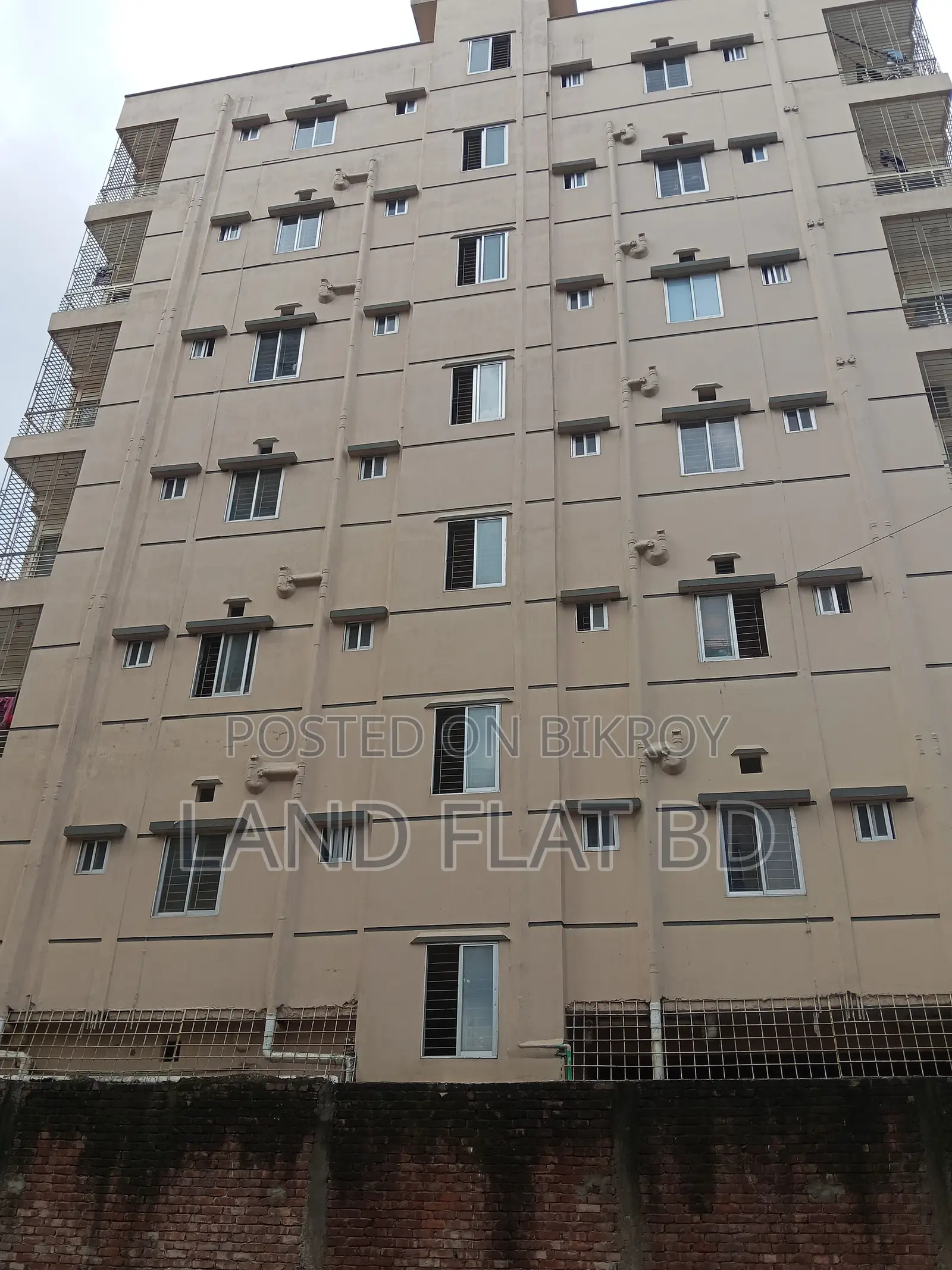 2-Bedroom 450 sq. ft. Ready Flat for Sale on 5th Floor in Mohammadpur
