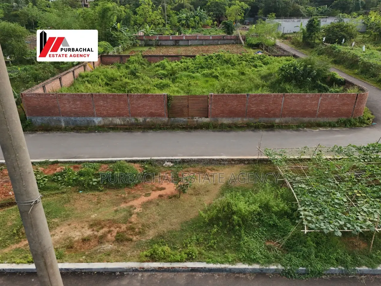 Front 30ft/54ft Corner, 5 Katha Plot In Sec#23 in Purbachal