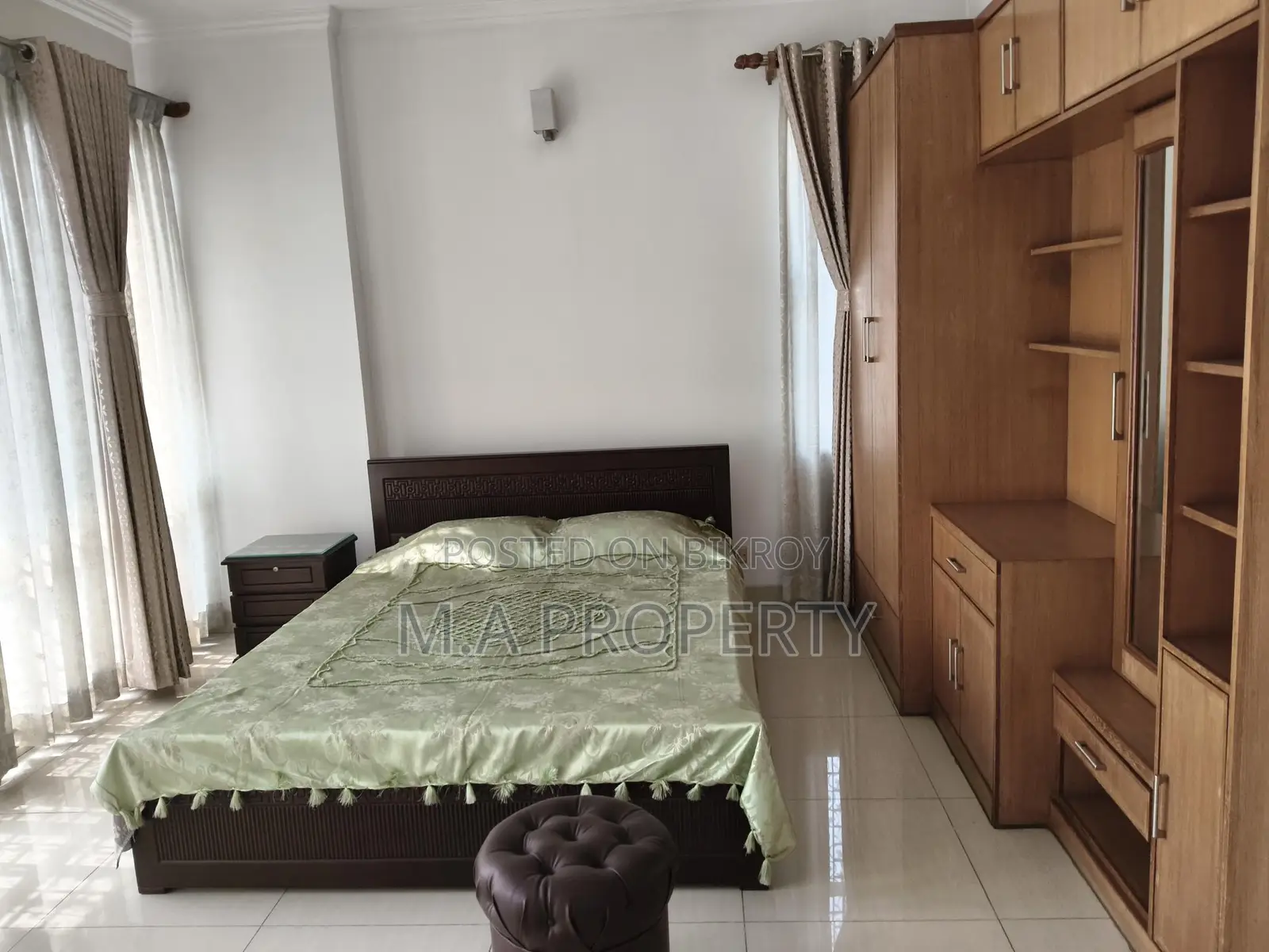 Rent Fully Furnished 3-Bedroom Apartment Gulshan-2 in Gulshan