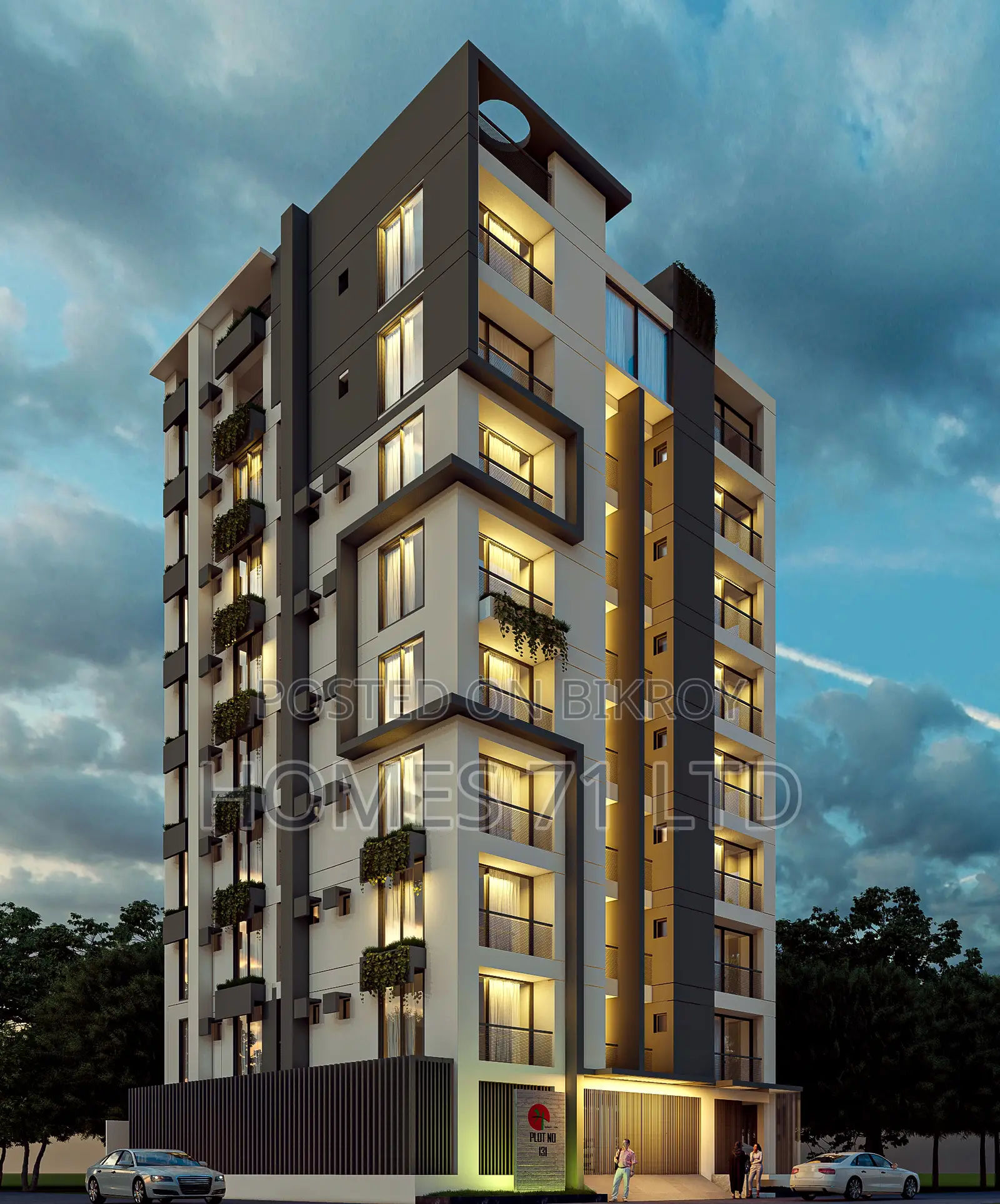 2700 sft flat for sale in Savar DOHS at 37 locations in Dhaka