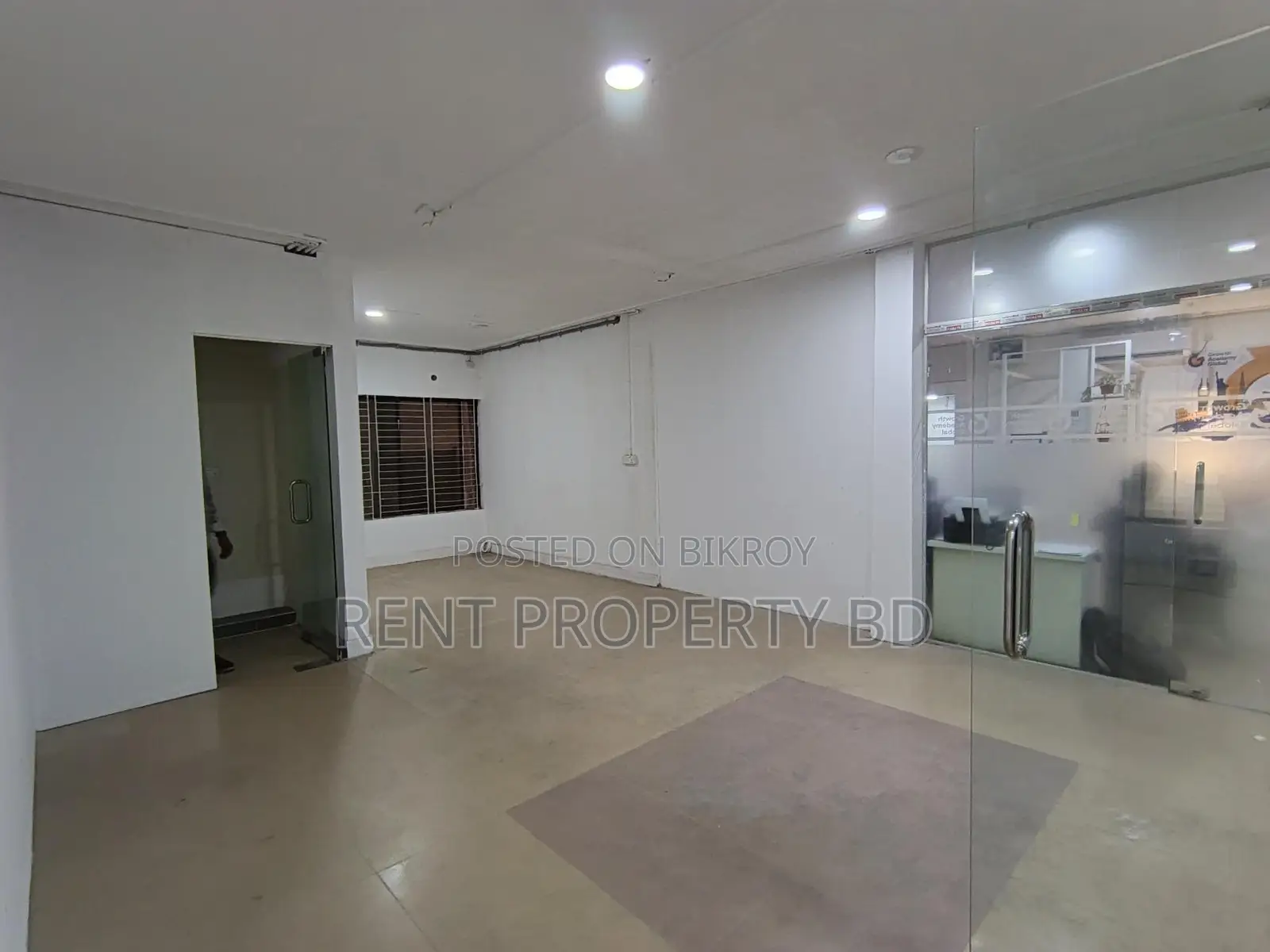 1500 Sft Open Space Office Rent Gulshan in Gulshan