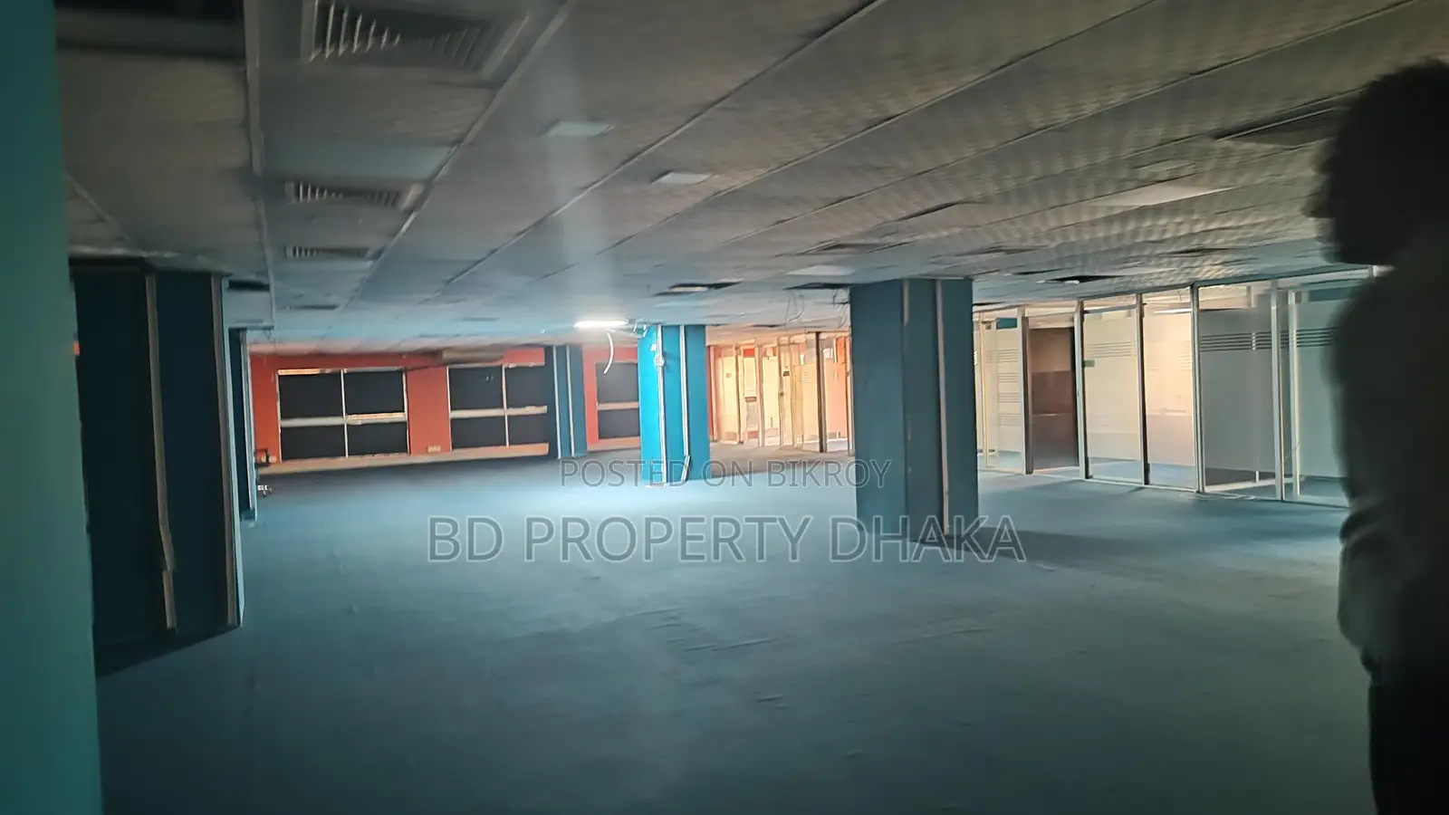 12400 Sqft Open Commercial Semi Furnished Space Rent in Mohakali in Mohakhali