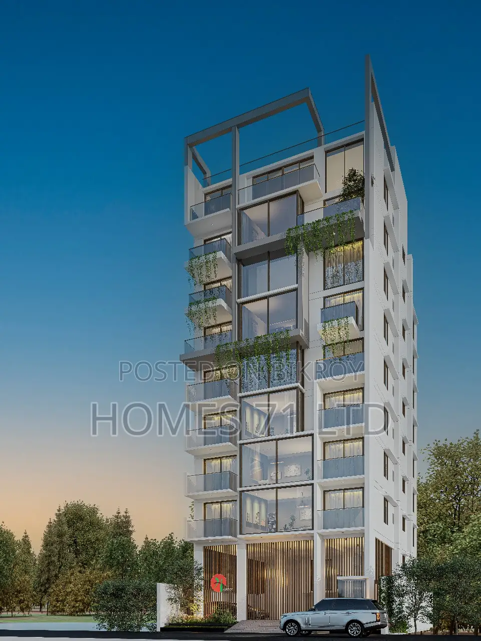 2850 Sft Flat For Sale at Jolshiri Abashon in Dhaka