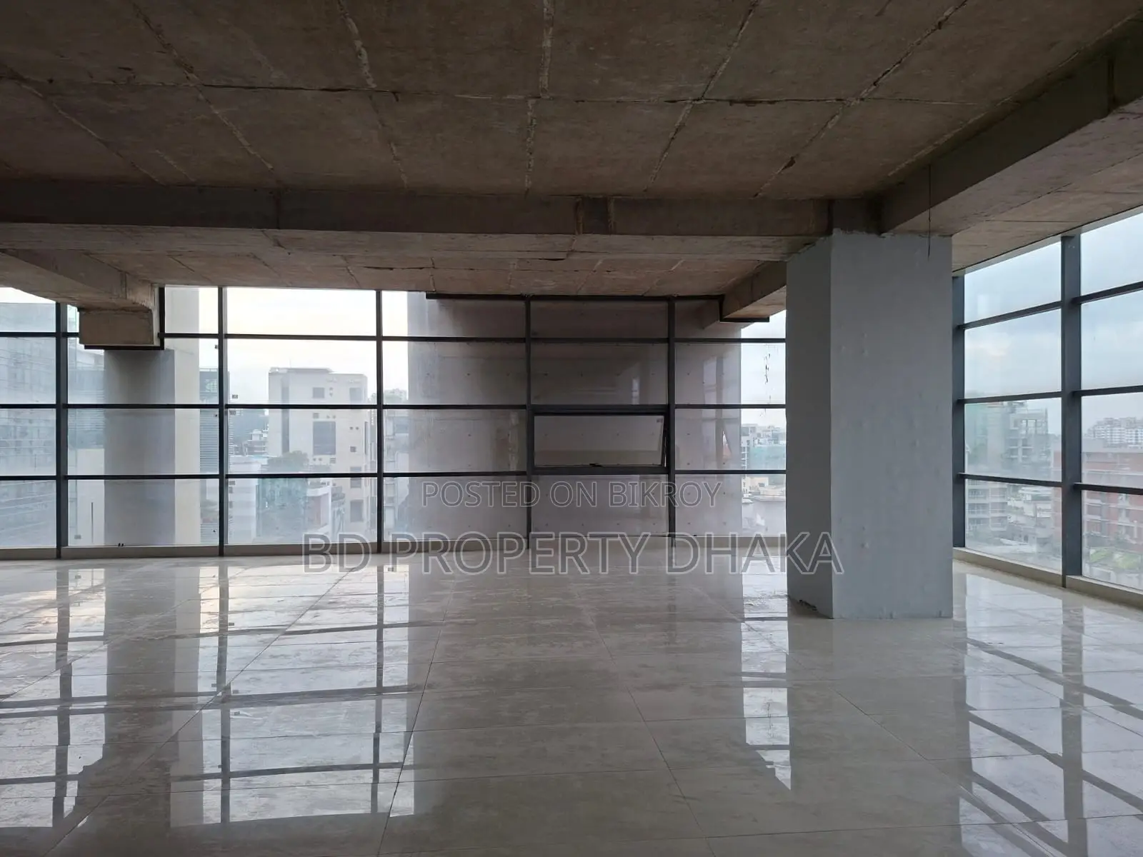 7000 Sqft New Excellent Open Commercial Space Rent in Gulshan Avenue in Gulshan