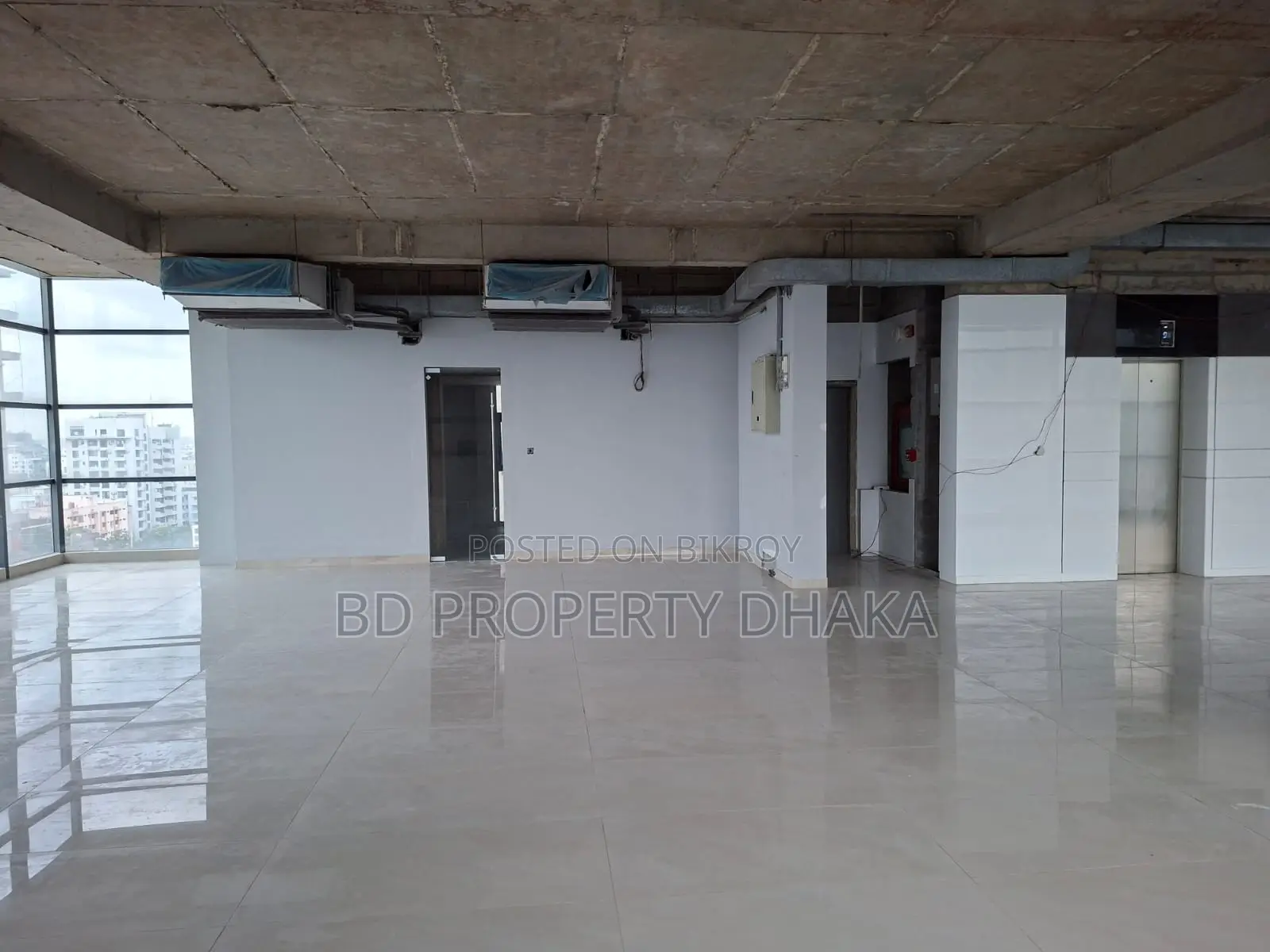 7000 Sqft New Excellent Open Commercial Space Rent in Gulshan Avenue in Gulshan