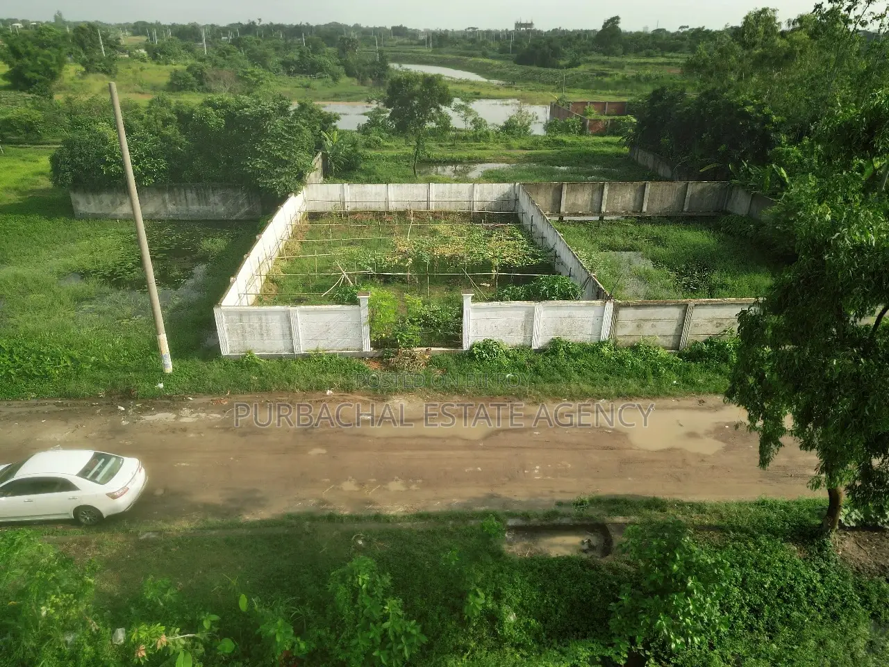 Near Lake, 5 Katha Plot In Sec#28 in Purbachal