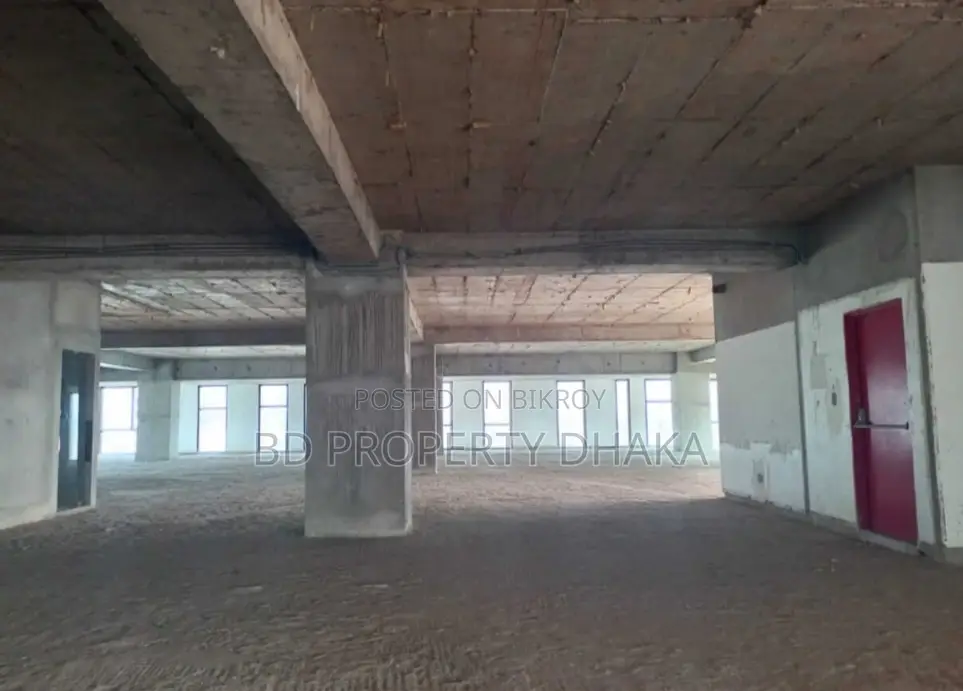 17000sqft open new Modern Commercial Space Rent in Gulshan Avenue in Gulshan