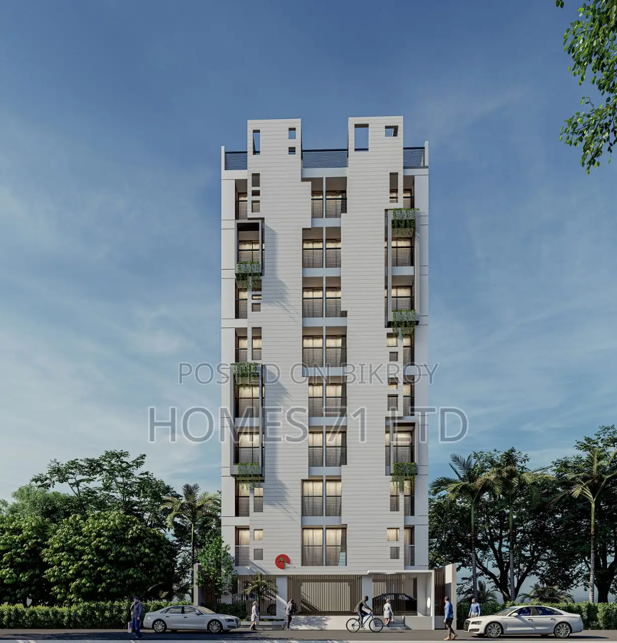 1350 Sft Lake View Flat For Sale at Savar DOHS in Savar