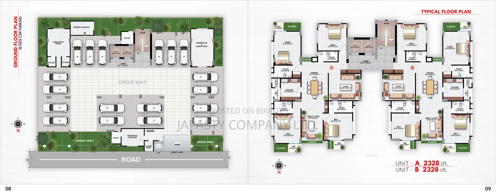 Ready 4-Bedroom Flat for Sale in Bashundhara with Huge Terrace in Basundhara