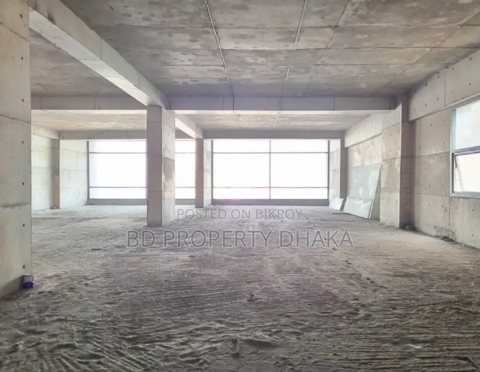 21500 Sqft Brand New Open Commercial Space Rent in Gulshan Avenue in Gulshan